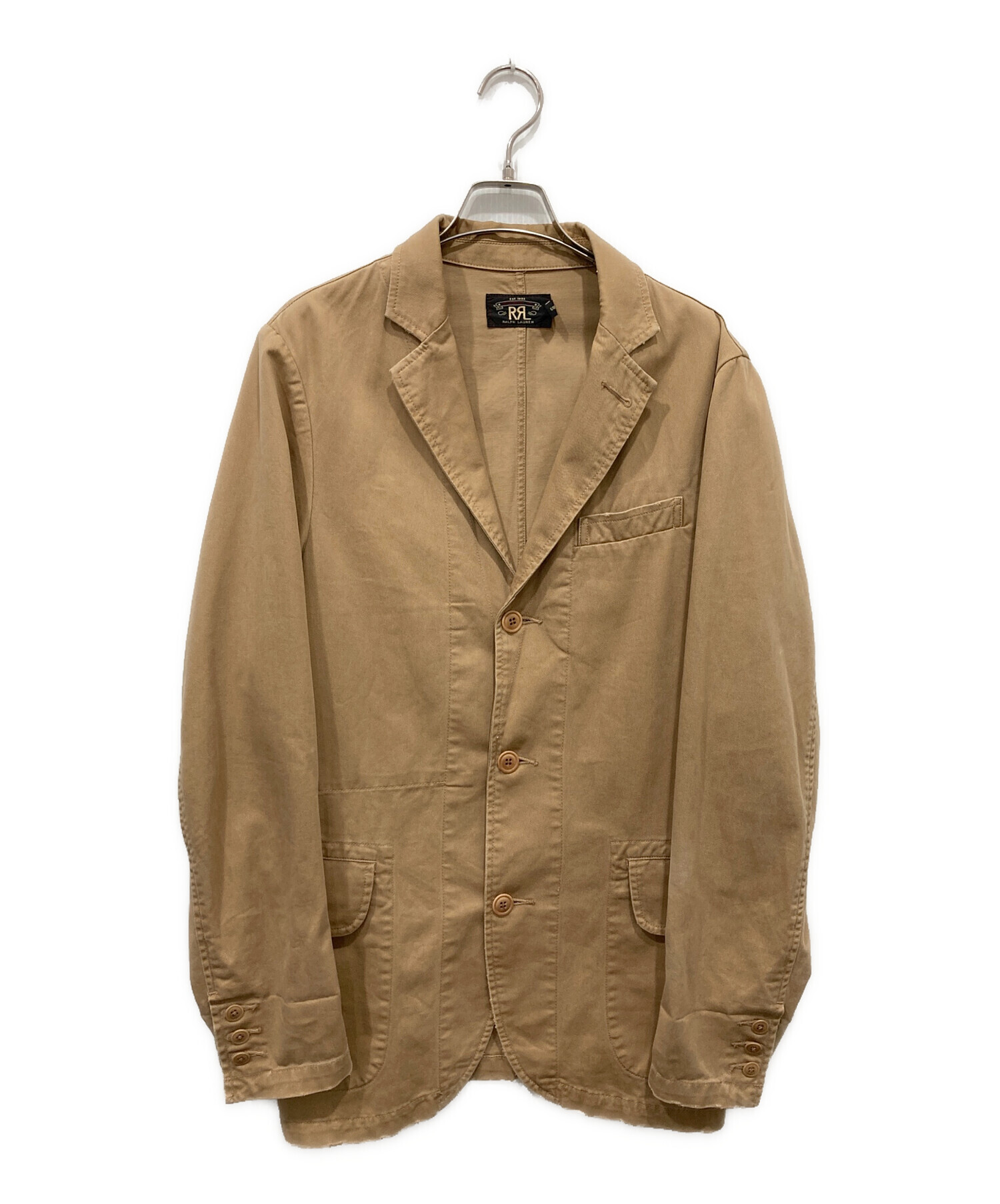 ダブルアールエル　ミリタリージャケット XL ベージュ 中古・古着通販】RRL (ダブルアールエル) コットンスポーツジャケット