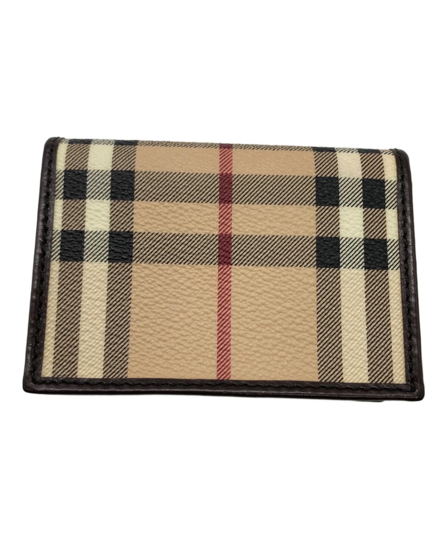 中古・古着通販】BURBERRY (バーバリー) ノバチェックカードケース