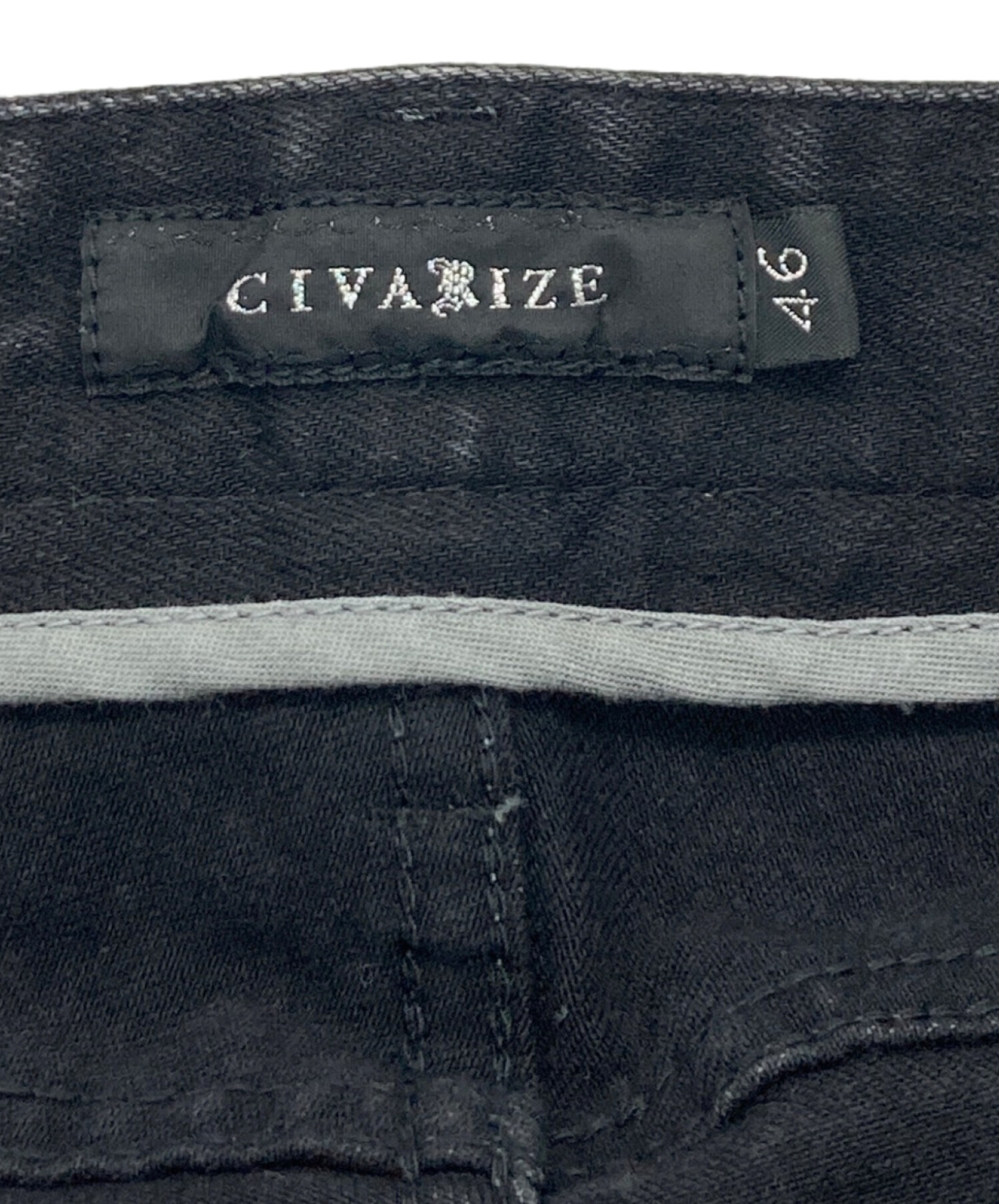 中古・古着通販】CIVARIZE (シヴァーライズ) コーティングスキニー