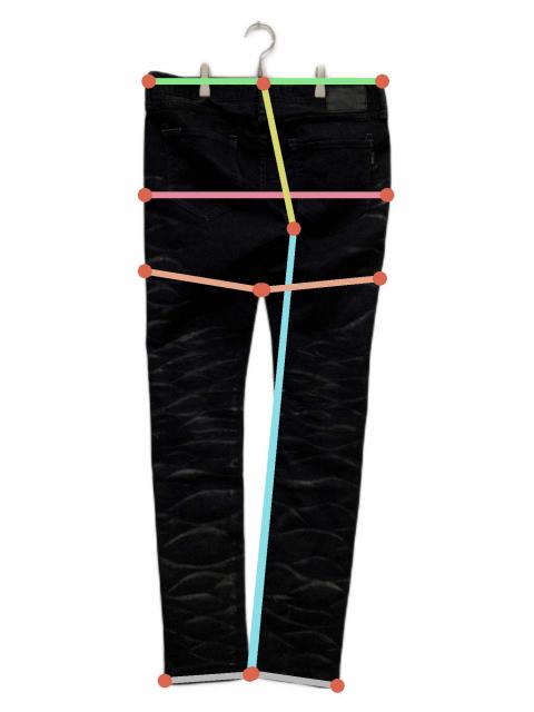 中古・古着通販】CIVARIZE (シヴァーライズ) コーティングスキニー