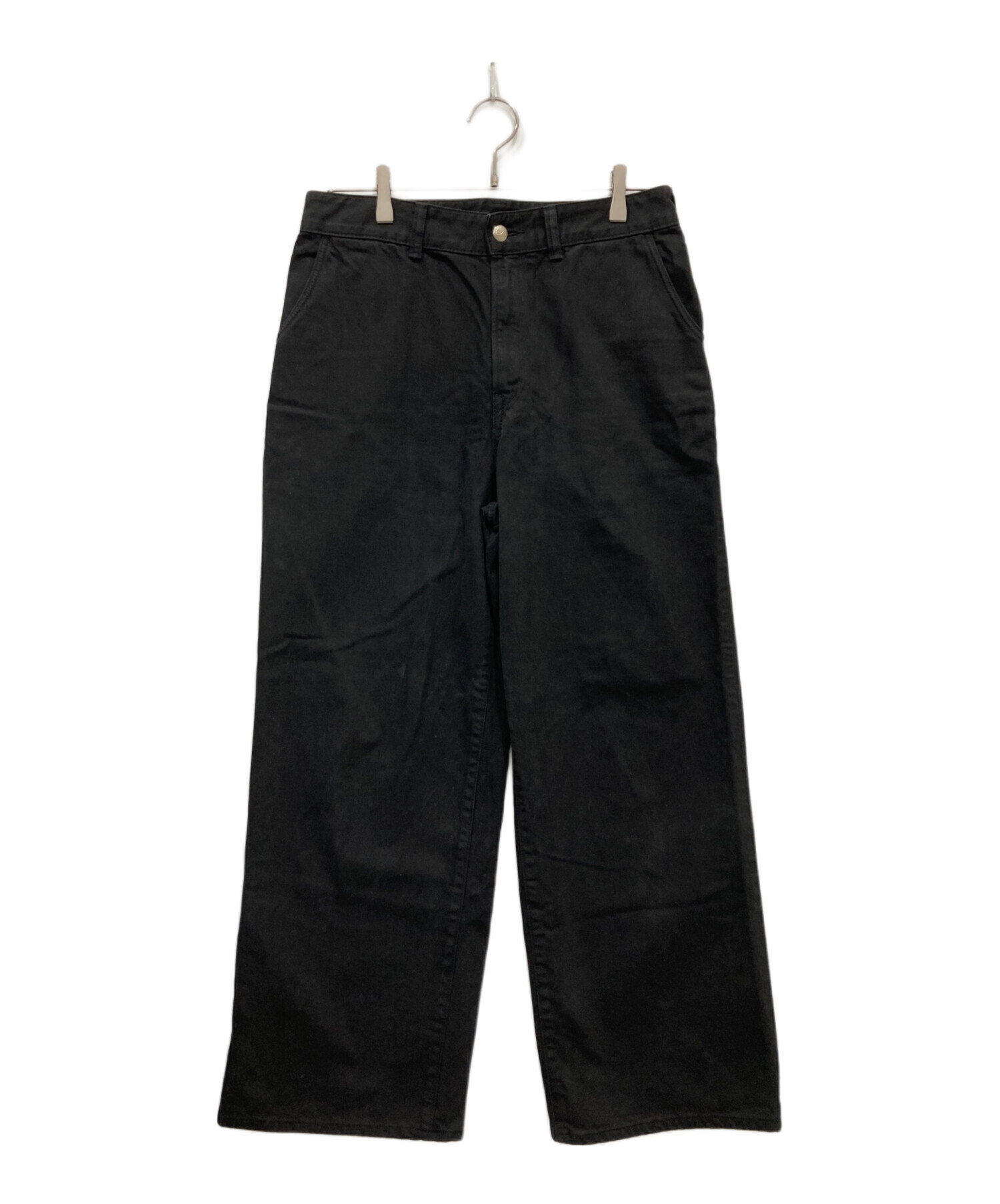 【美品】45R おこめデニムのシャルロットパンツ　ワイドパンツ　2 中古・古着通販】45R (フォーティファイブ・アール) おこめデニムの