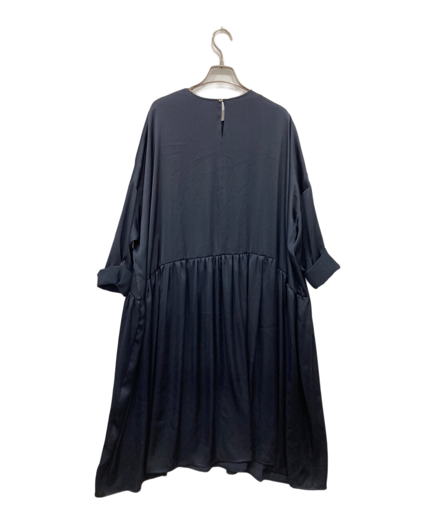 中古・古着通販】mizuiro-ind (ミズイロインド) サテンワンピース