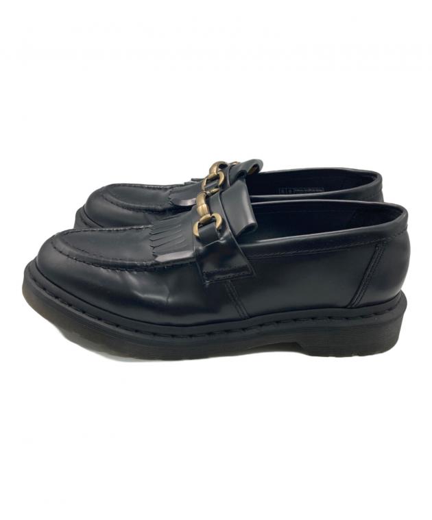 【美品】ドクターマーチン ADRIAN SNAFFLE UK8 ブラック 黒 中古・古着通販】Dr.Martens (ドクターマーチン) ADRIAN SNAFFLE