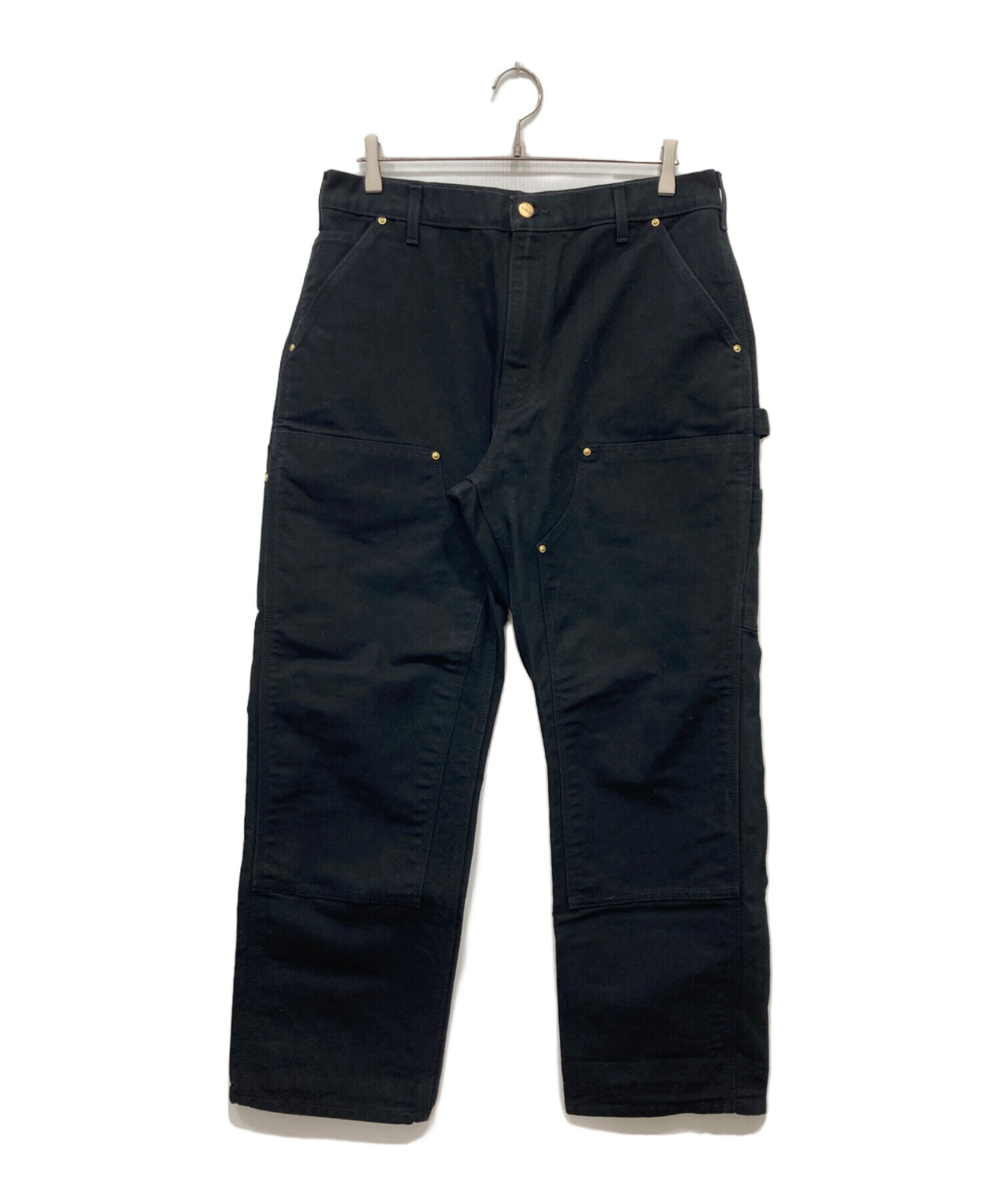 Carhartt カーハート ダブルニー ペインターパンツ W33 黒　古着 中古・古着通販】CarHartt (カーハート) ダブルニーダック ペインター