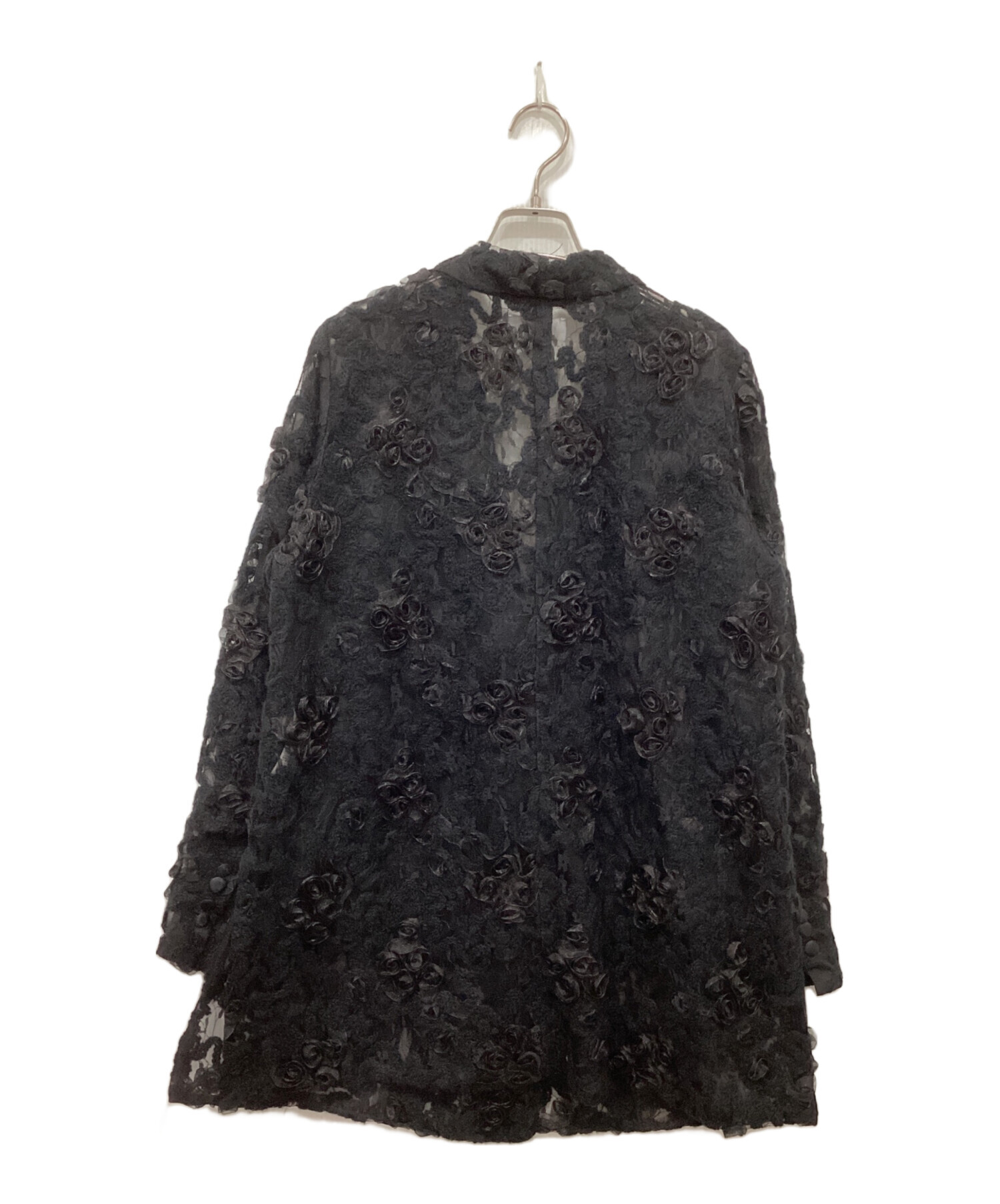 中古・古着通販】Ameri (アメリ) FLOWER MIX LACE SHEER JACKET