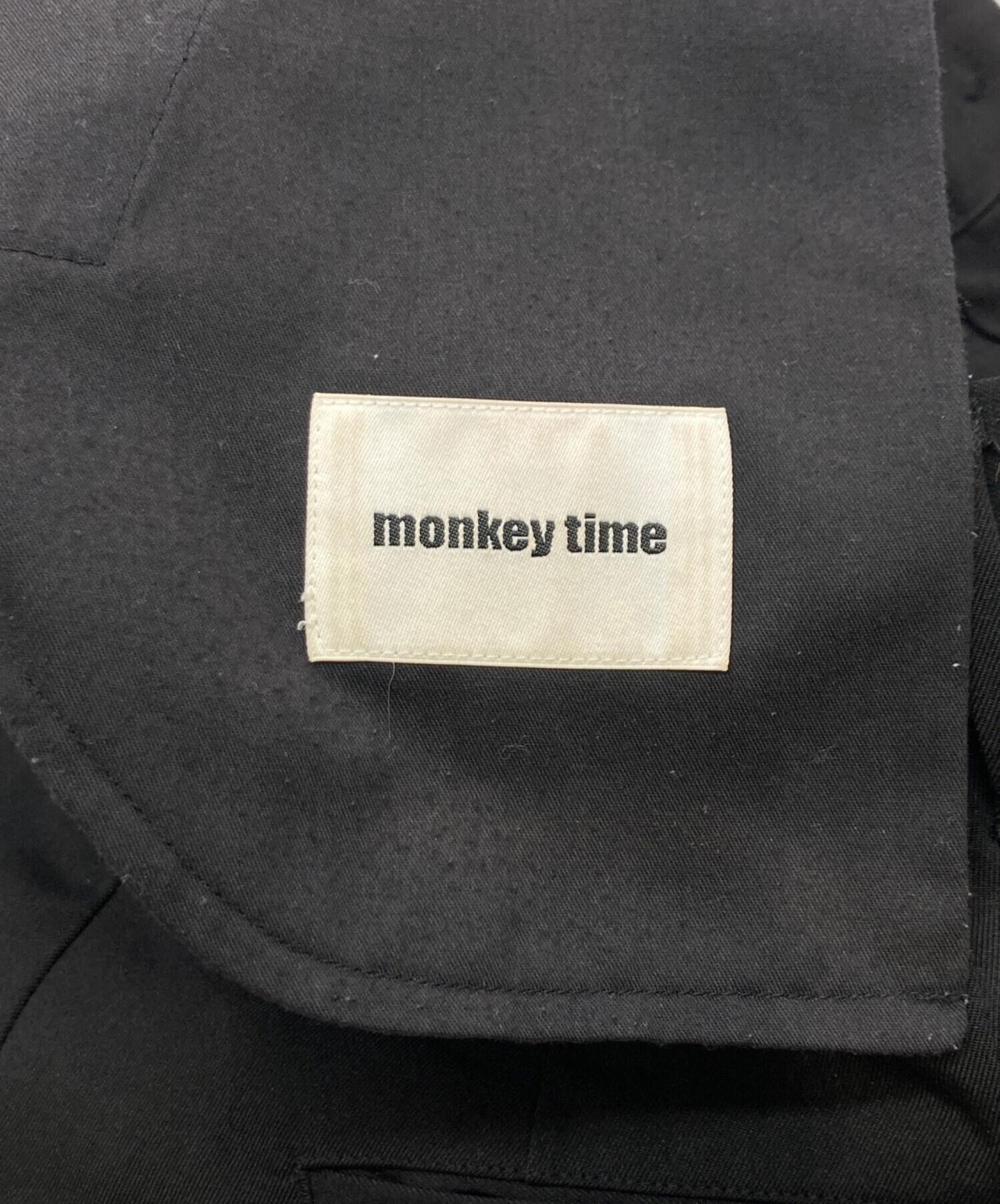 中古・古着通販】MONKEY TIME (モンキータイム) スラックス ブラック
