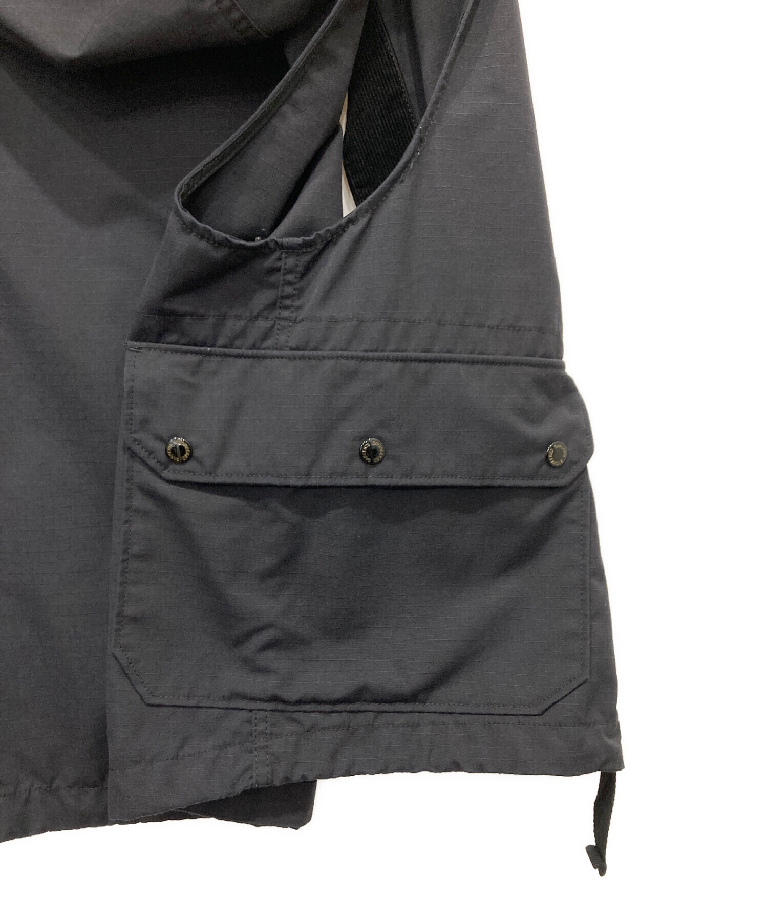 Engineered Garments / エンジニアドガーメンツ | フーデッド ラップ ベスト | S | グレー | メンズ 中古・古着通販】Engineered Garments (エンジニアド ガーメンツ