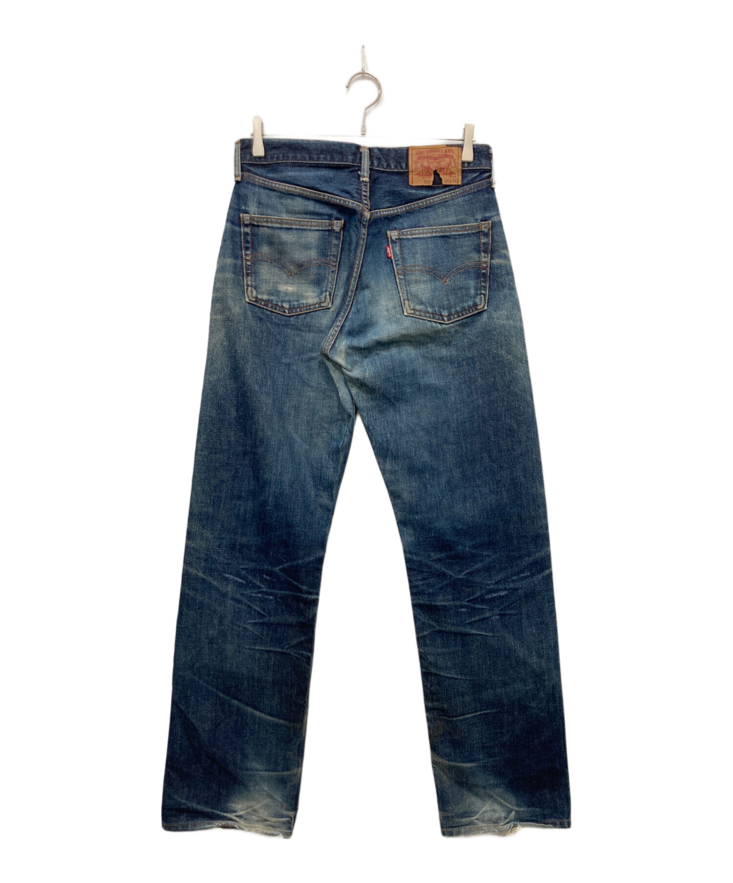 W34】リーバイス デニムパンツ インディゴ 502BXX 中古・古着通販 