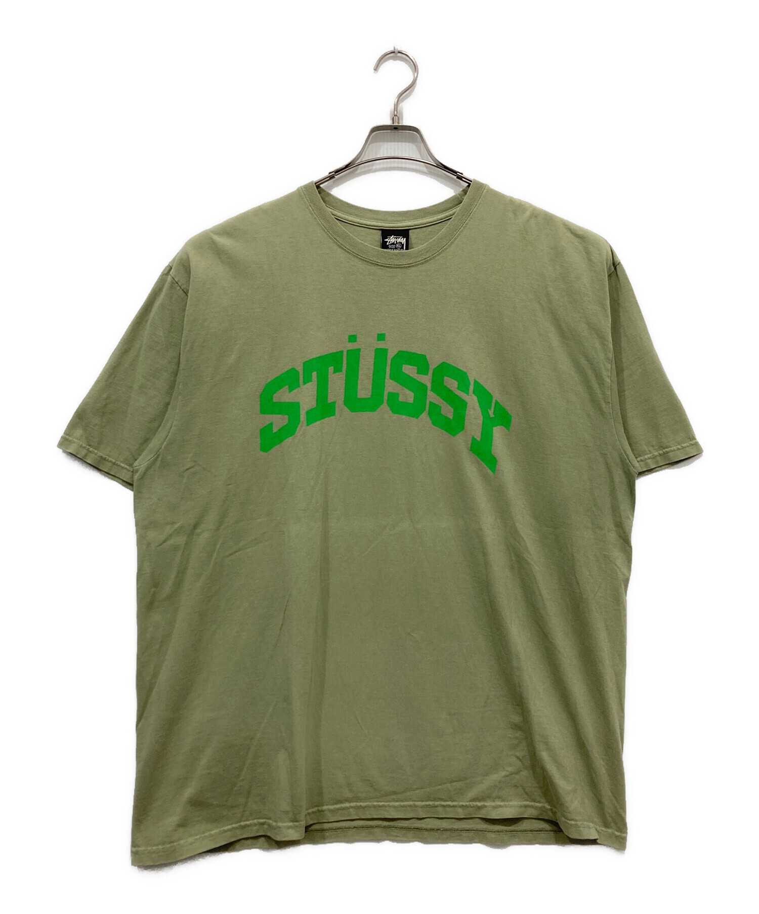 中古・古着通販】stussy (ステューシー) アーチロゴプリントTシャツ