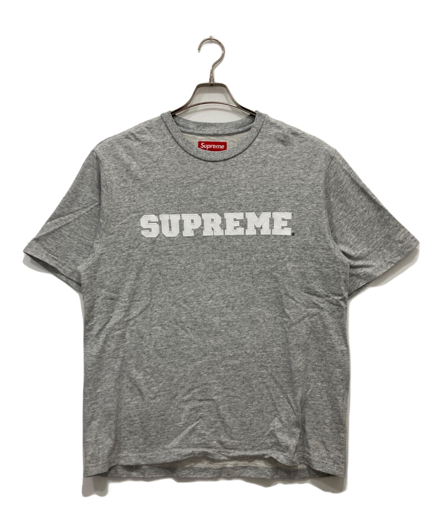 Supreme Collegiate S/S Top ヘザーグレー 23aw 中古・古着通販】Supreme (シュプリーム) Collegiate S/S Top グレー