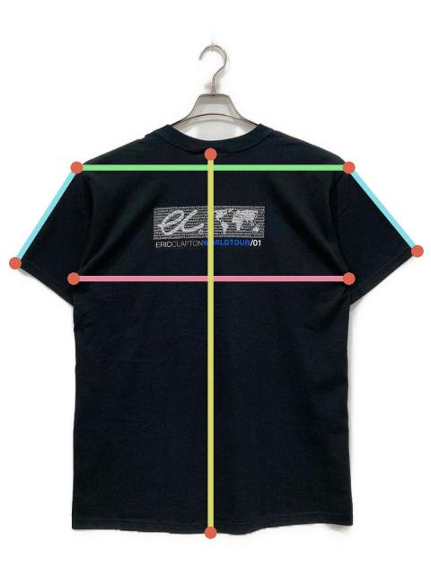 エリッククラプトン バンドTシャツ フェードTシャツ 2000年代ツアーT