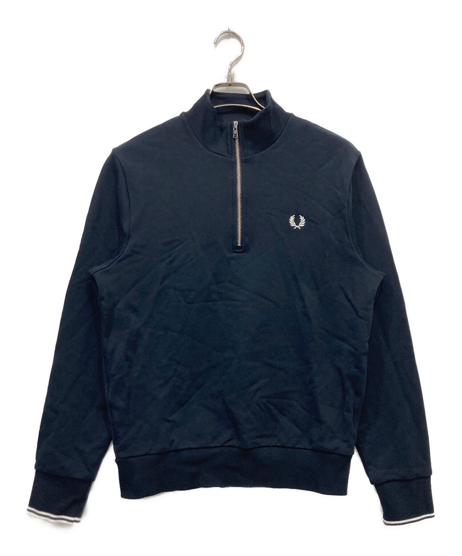 中古・古着通販】FRED PERRY (フレッドペリー) Half ZIP SWEATSHIRT