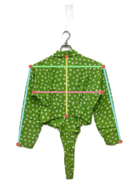 中古・古着通販】ISSEY MIYAKE (イッセイミヤケ) ドット柄クロップド
