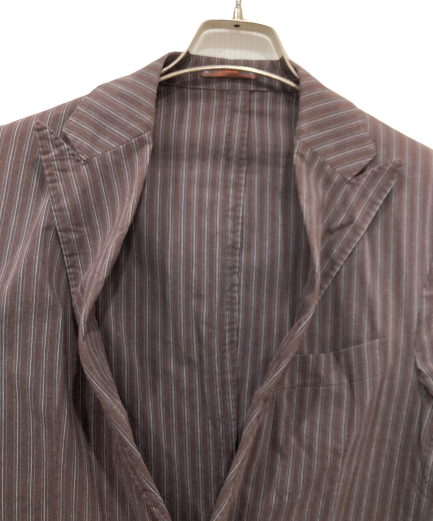 中古・古着通販】ETRO (エトロ) テーラードジャケット ブラウン サイズ