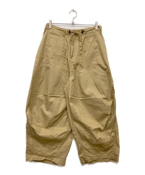 Needles ニードルズ ヒザデルパンツ ミリタリー ベージュ S 中古・古着通販】Needles (ニードルズ) ヒザデルパンツ ベージュ
