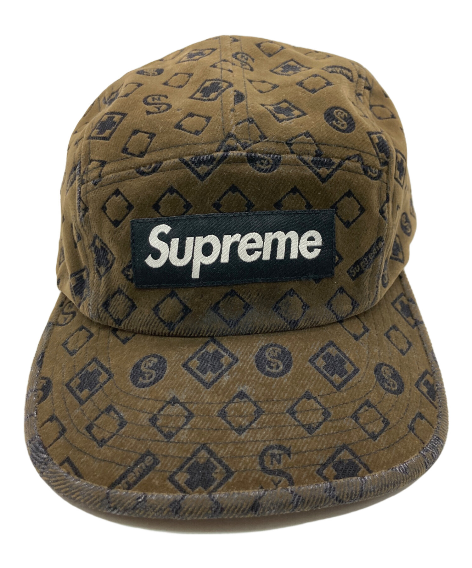 中古・古着通販】Supreme (シュプリーム) Flocked Denim Camp Cap