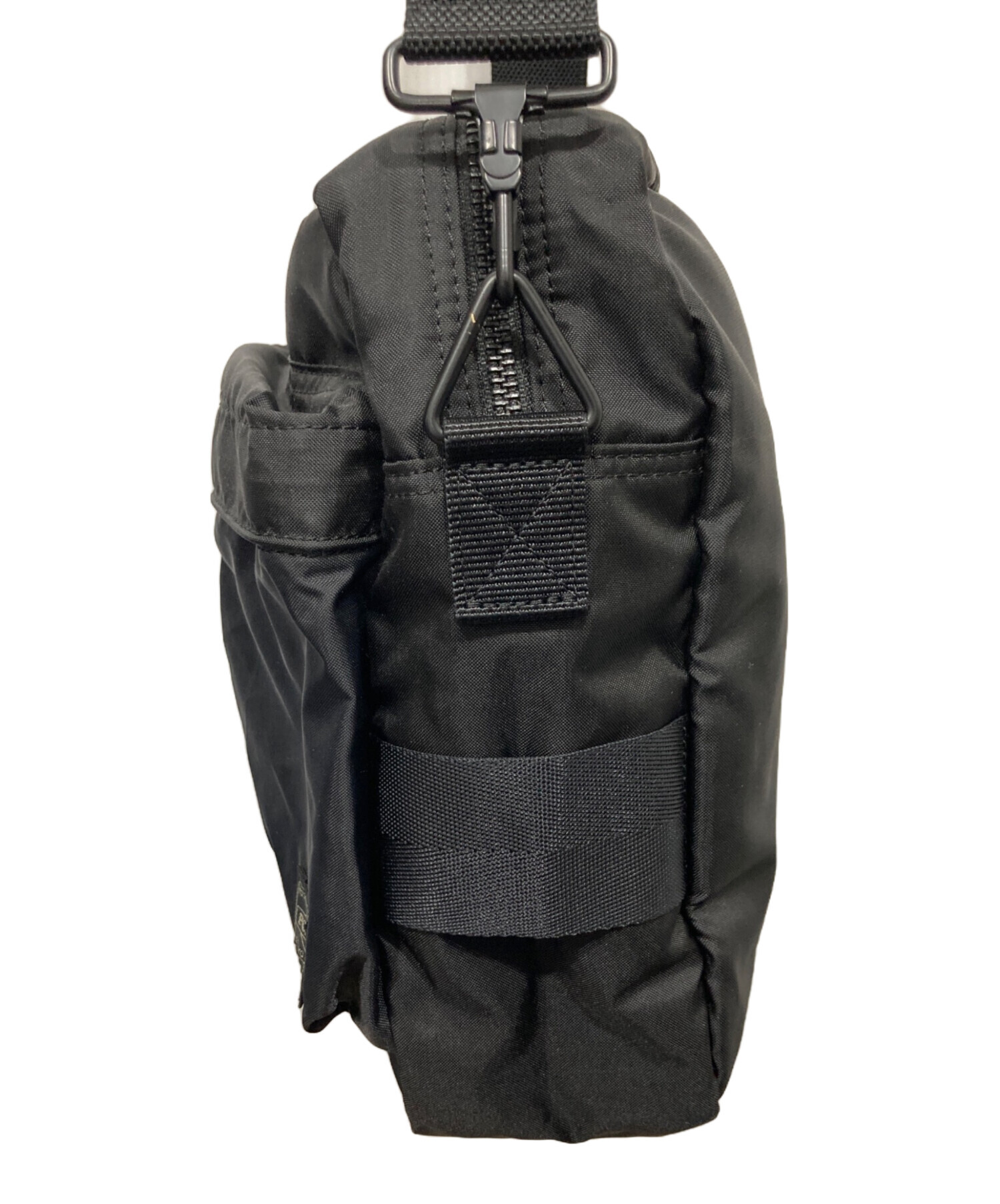 中古・古着通販】PORTER (ポーター) FORCE SHOULDER BAG ブラック 