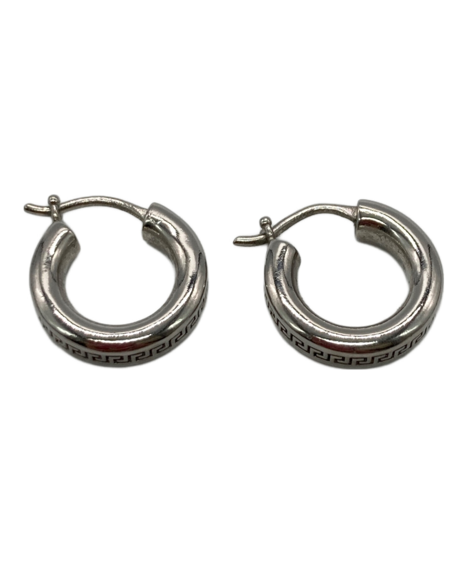 中古・古着通販】VERSACE (ヴェルサーチ) グレカ フープピアス