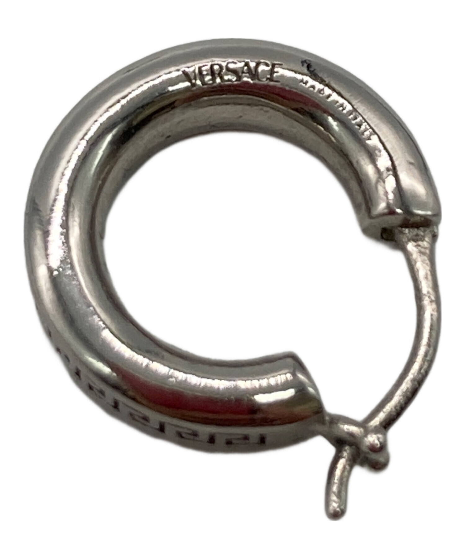 中古・古着通販】VERSACE (ヴェルサーチ) グレカ フープピアス