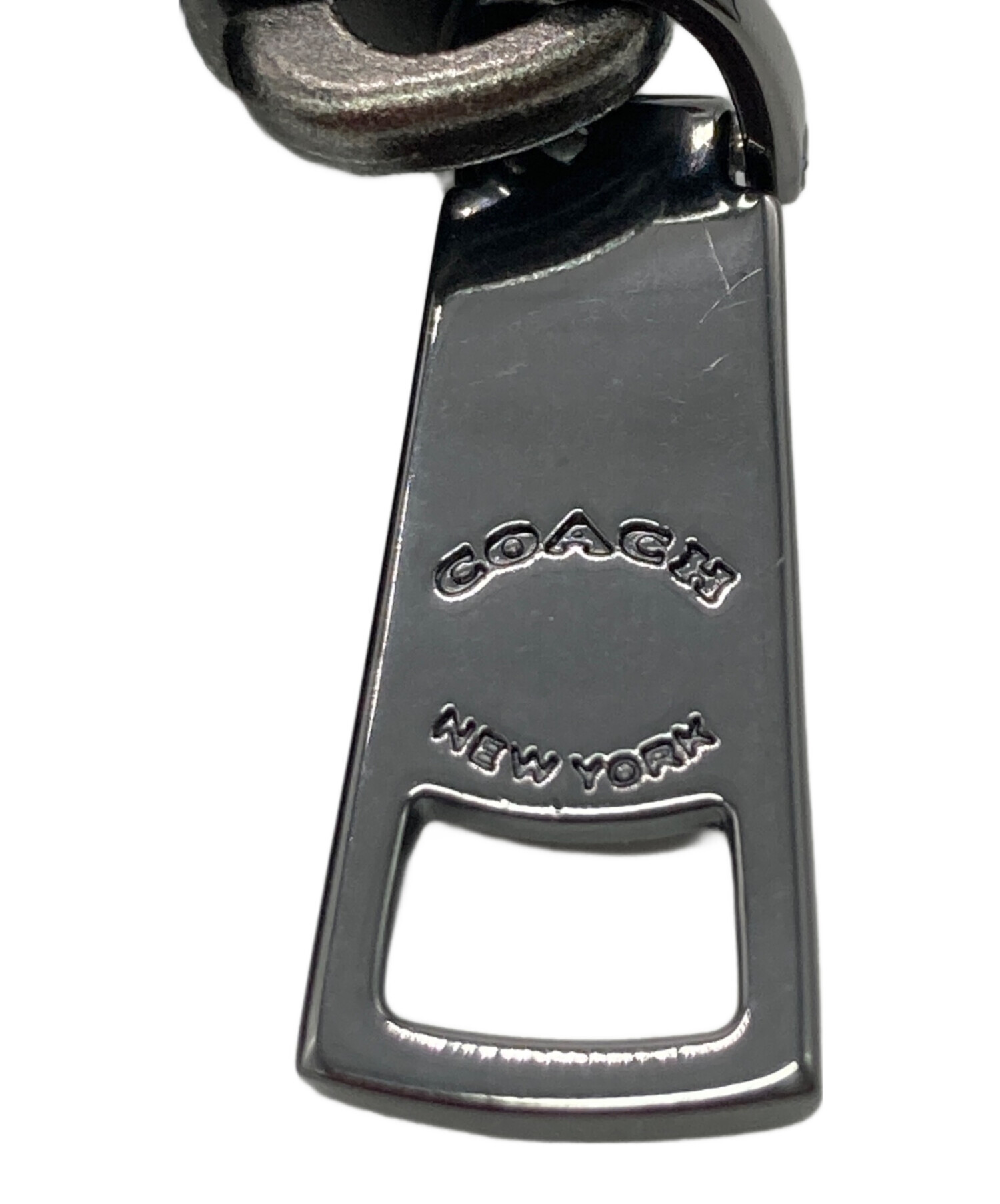 中古・古着通販】COACH (コーチ) ジップ キー ケース・シグネチャー