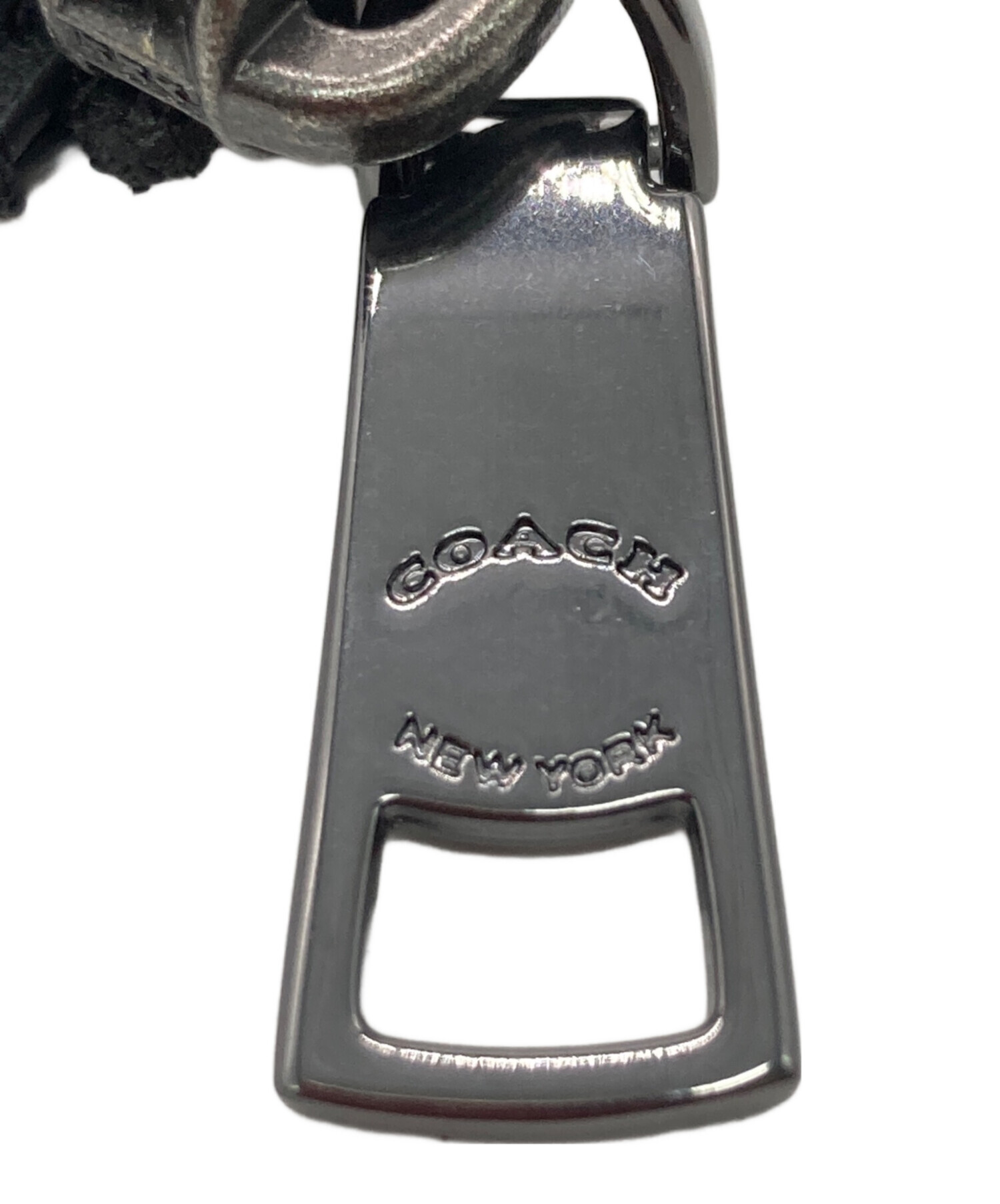カヨ様【新品未使用】COACH NEW YORK キャンバス 中古・古着通販】COACH (コーチ) ジップ キー ケース・シグネチャー