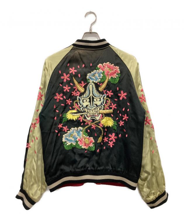 中古・古着通販】百花繚乱 (ヒャッカリョウラン) スカジャン レッド