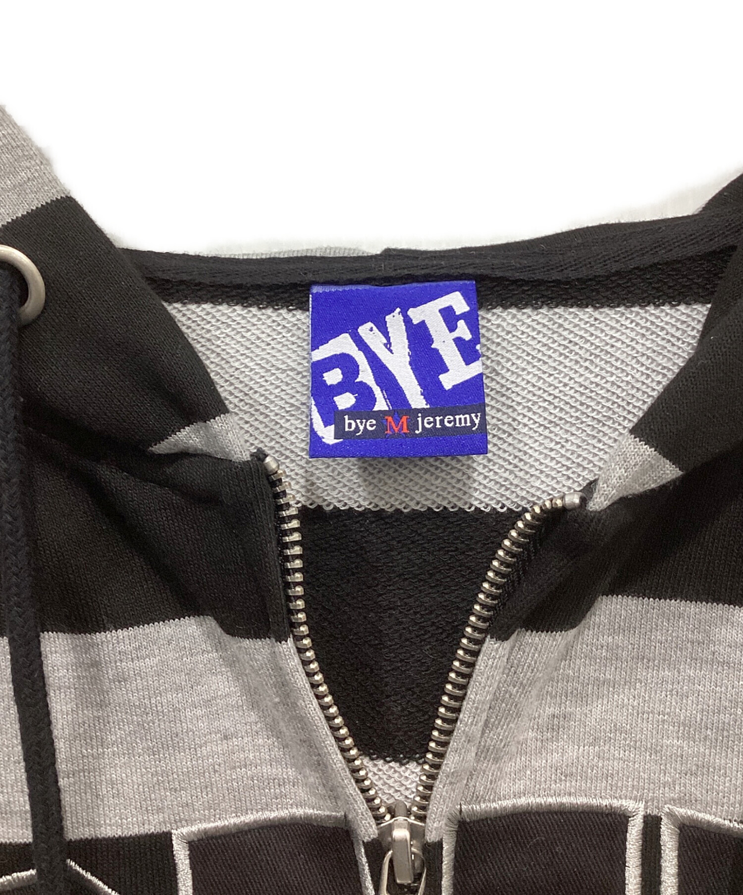 中古・古着通販】BYE jeremy (バイ・ジェレミー) ZIP UP HOODIE