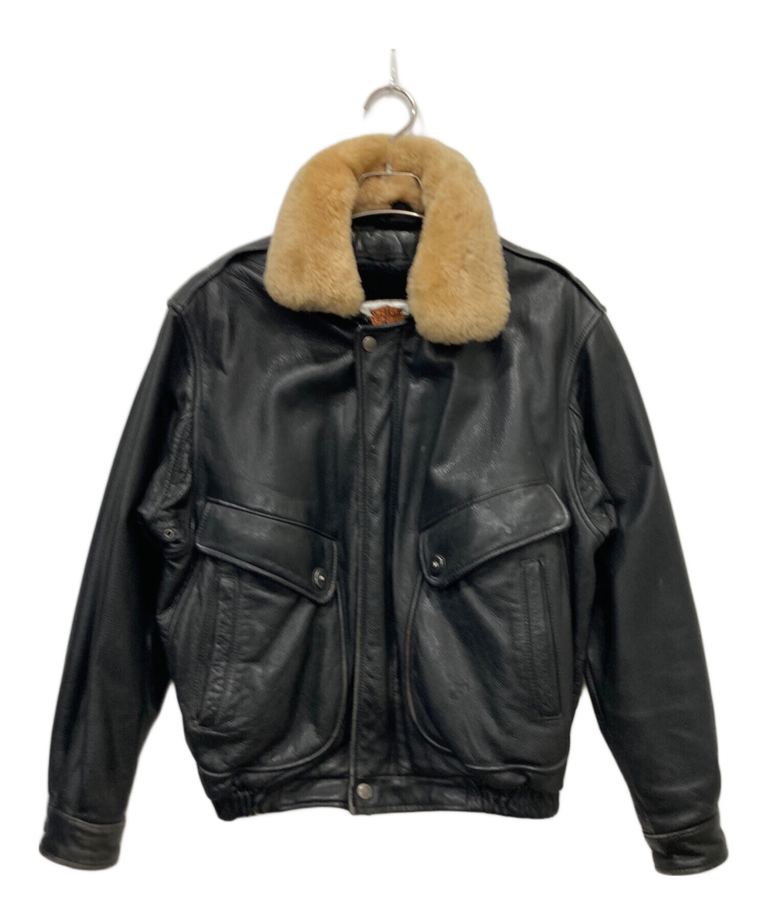 中古・古着通販】HARLEY-DAVIDSON (ハーレーダビッドソン) G-1型レザー