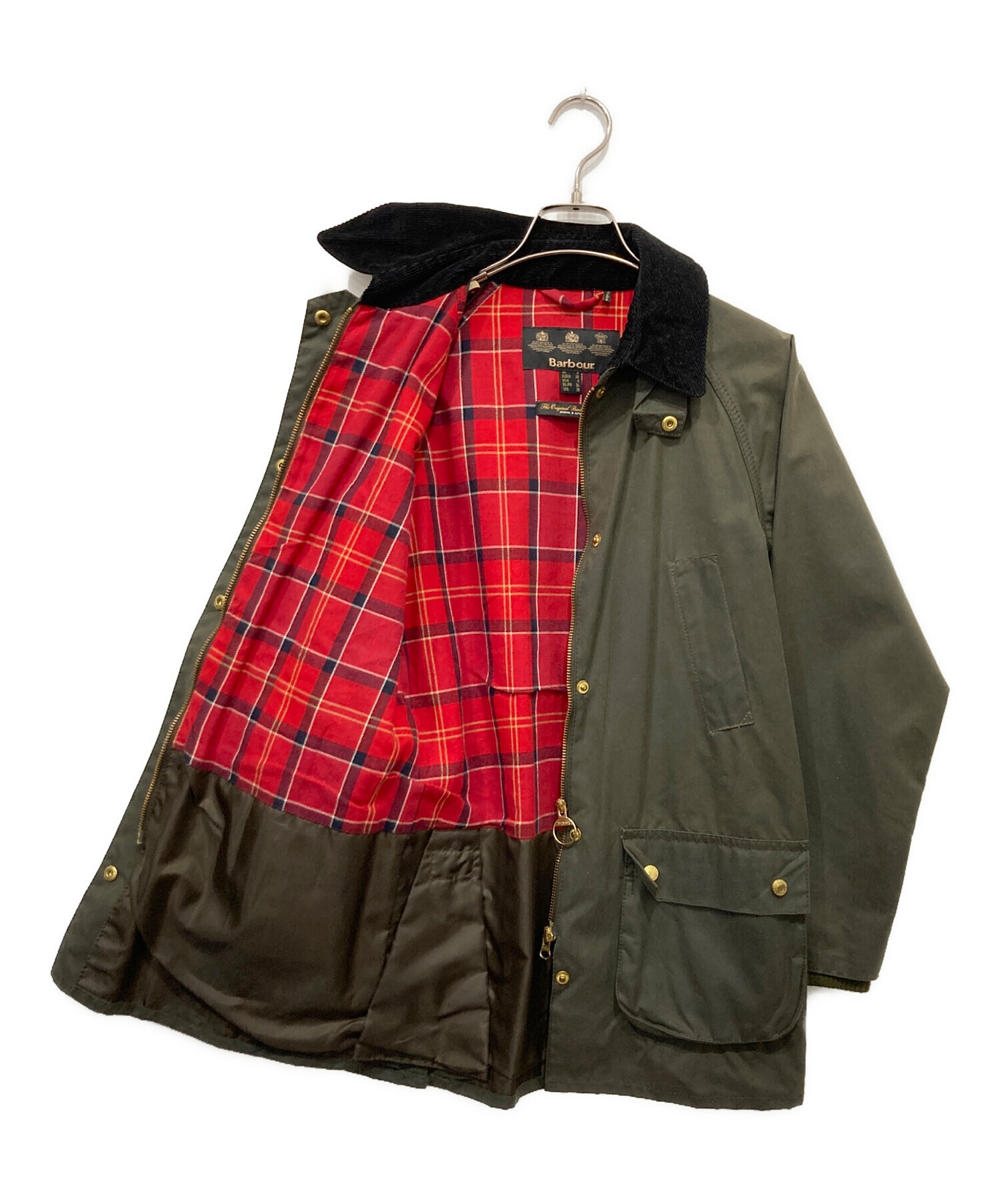 中古・古着通販】Barbour (バブアー) ワックスドジャケット カーキ