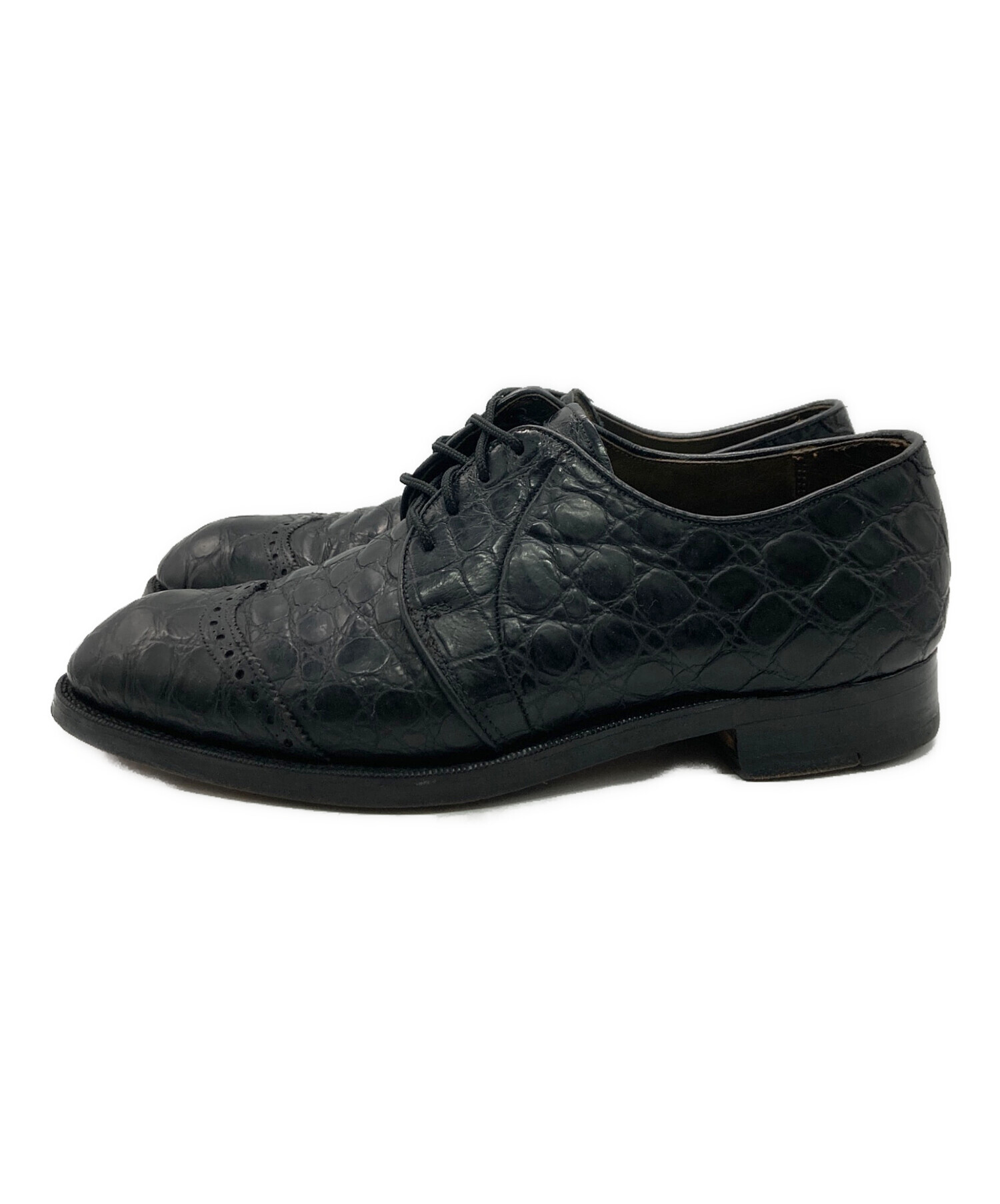 Foot Joy Classic クラッシック　ウィングチップ　革底　9D 中古・古着通販】Foot-Joy (フットジョイ) ウィングチップシューズ