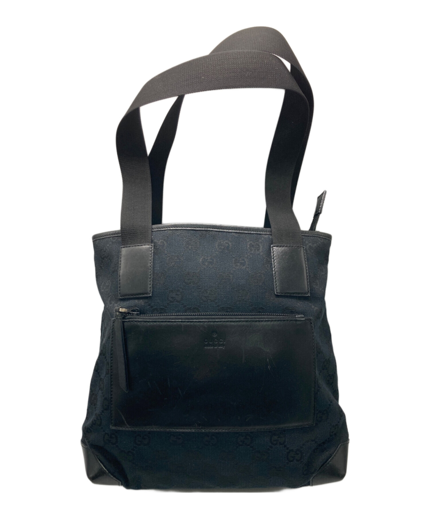 中古・古着通販】GUCCI (グッチ) トートバッグ ブラック｜ブランド