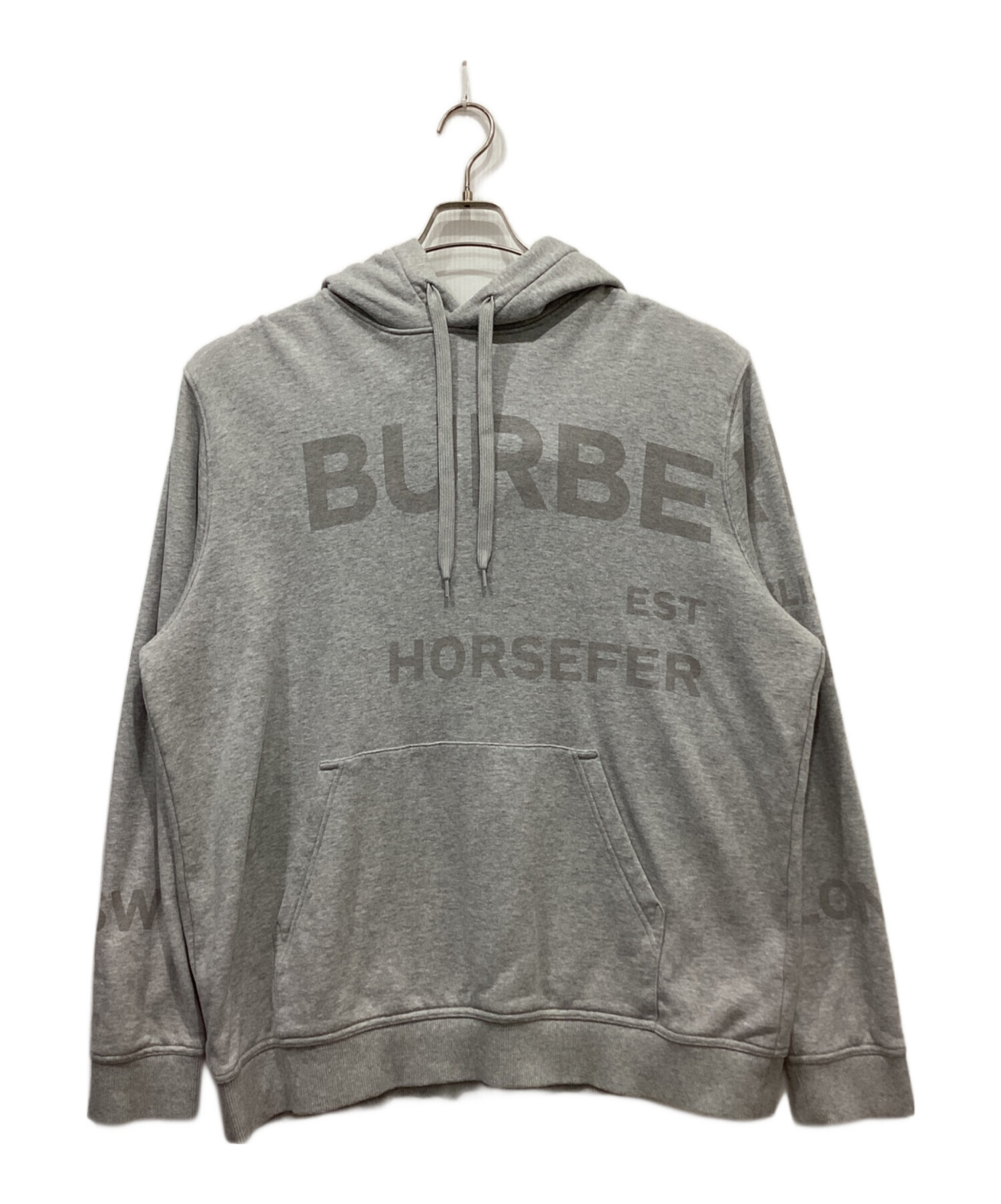 BURBERRY ホースフェリー フーディパーカー 中古・古着通販】BURBERRY (バーバリー) ホースフェリー ロゴ プル