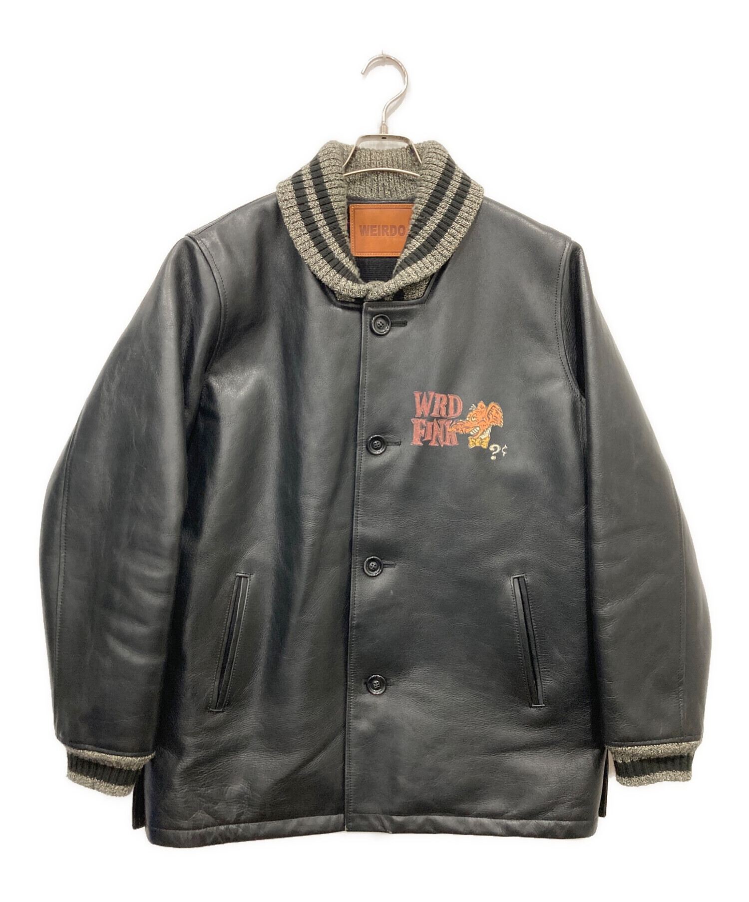 中古・古着通販】WEIRDO (ウィアード) レザーファラオジャケット