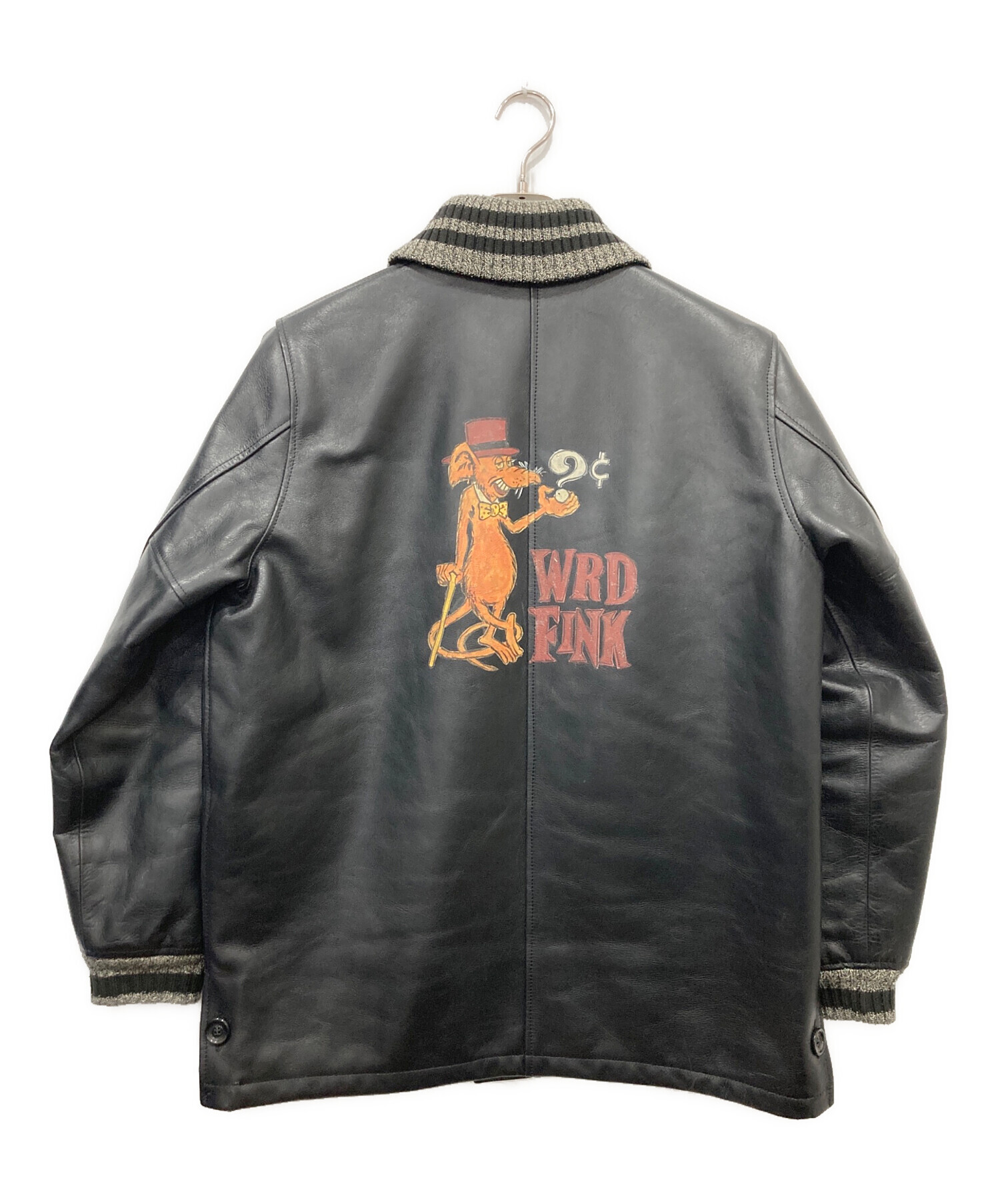 中古・古着通販】WEIRDO (ウィアード) レザーファラオジャケット
