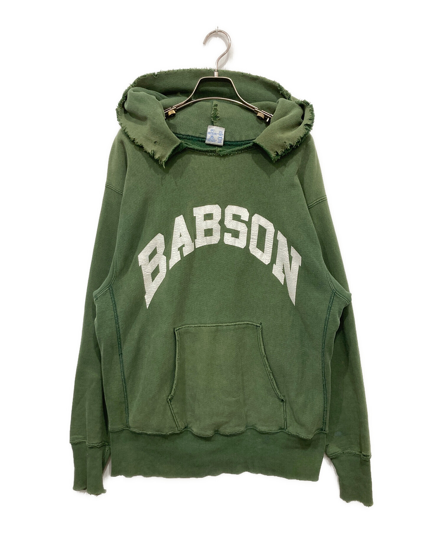 新品 Champion パーカー アメリカ製 グリーン 中古・古着通販】Champion (チャンピオン) リバースウィーブパーカー