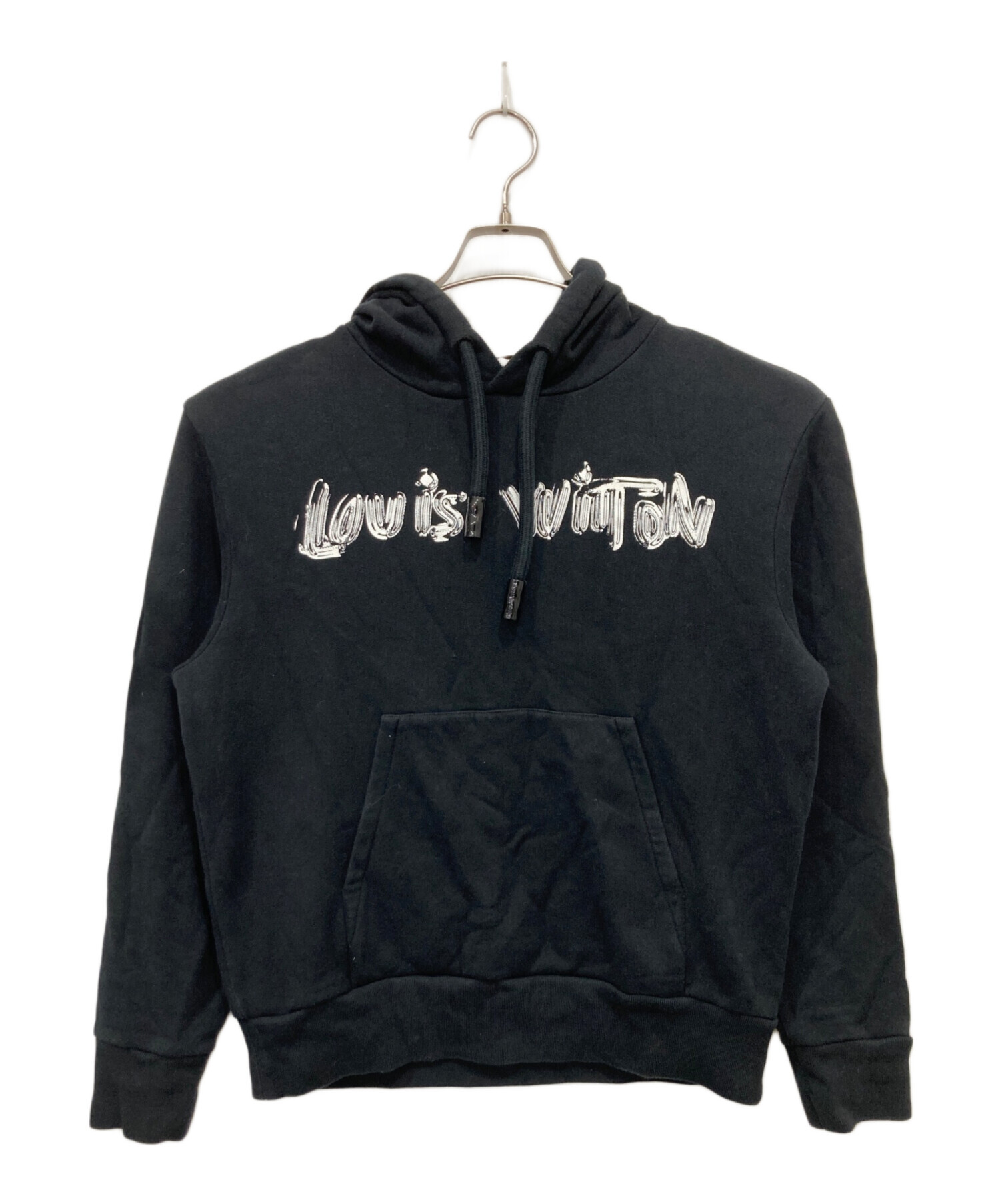美品 ルイヴィトン Amen Break フーディ パーカー ブラック 中古・古着通販】LOUIS VUITTON (ルイ ヴィトン) Amen Break