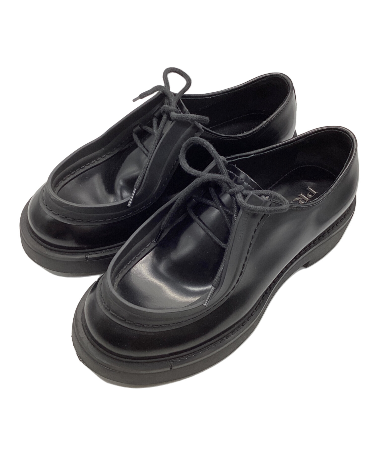 中古・古着通販】PRADA (プラダ) Diapason opaque brushedシューズ