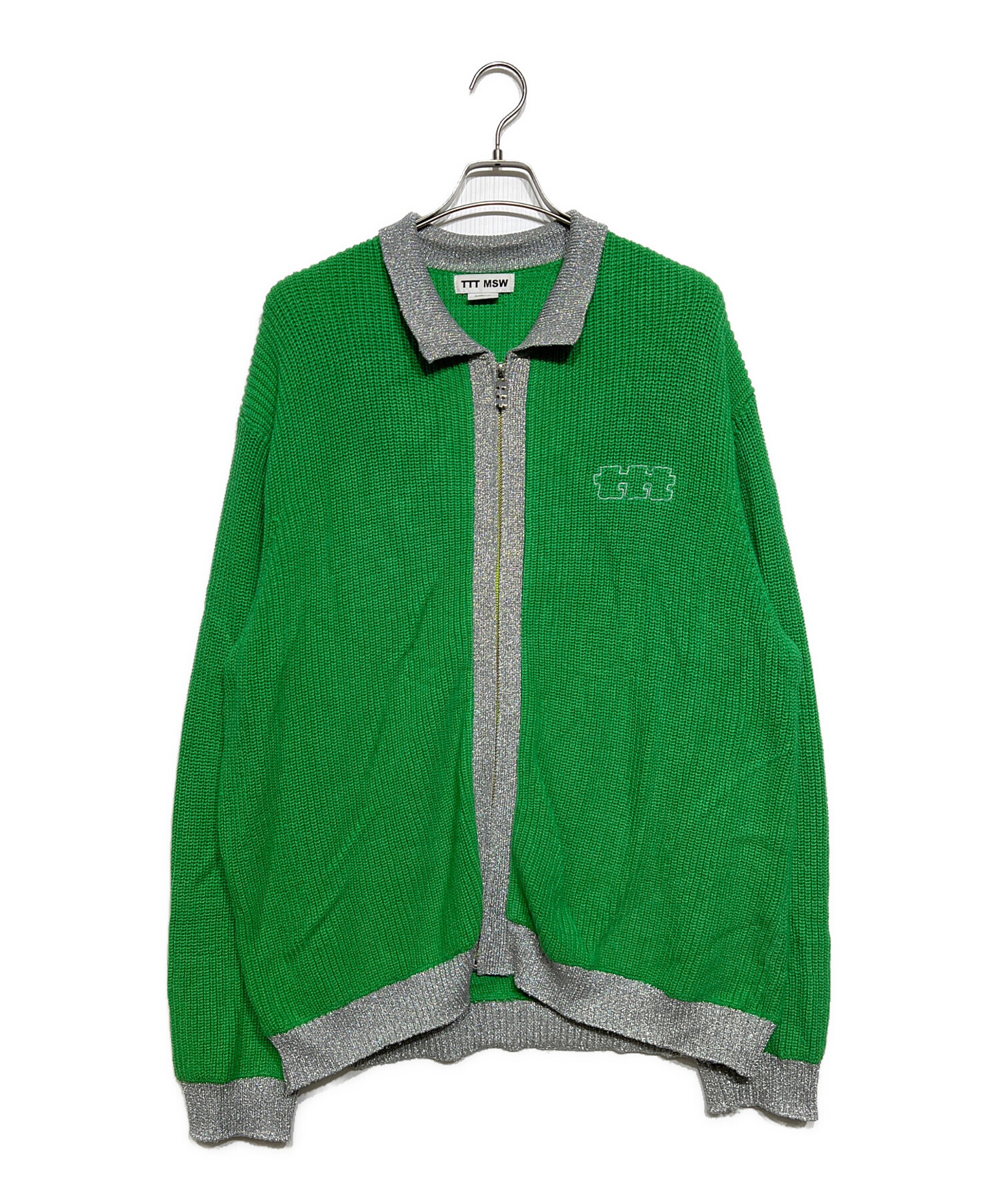 【新品未使用】24SS Hand knit lame cardigan 新品未使用】24SS Hand knit lame cardigan