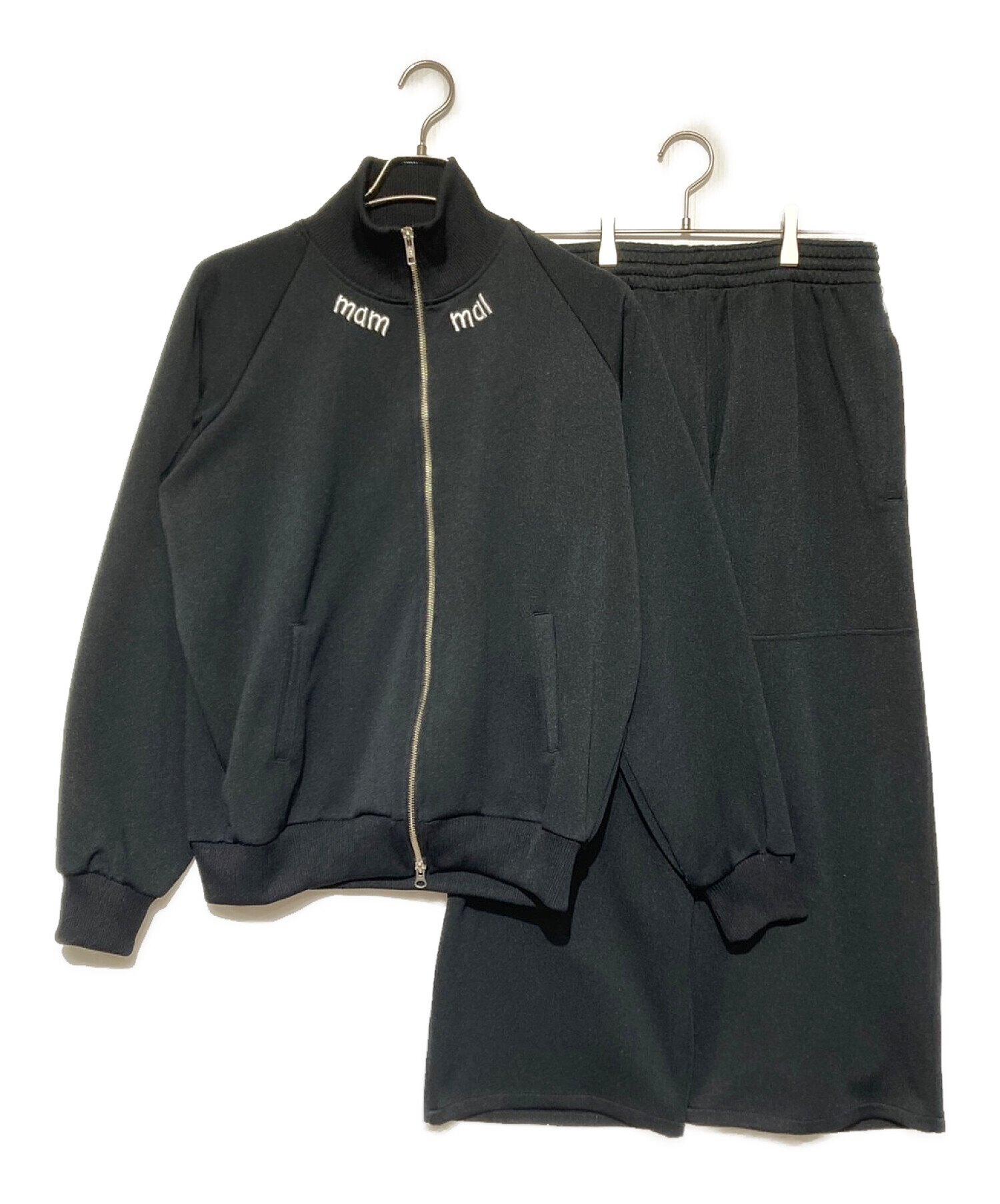 中古・古着通販】mammal (マーマル) トラックセットアップ ブラック  