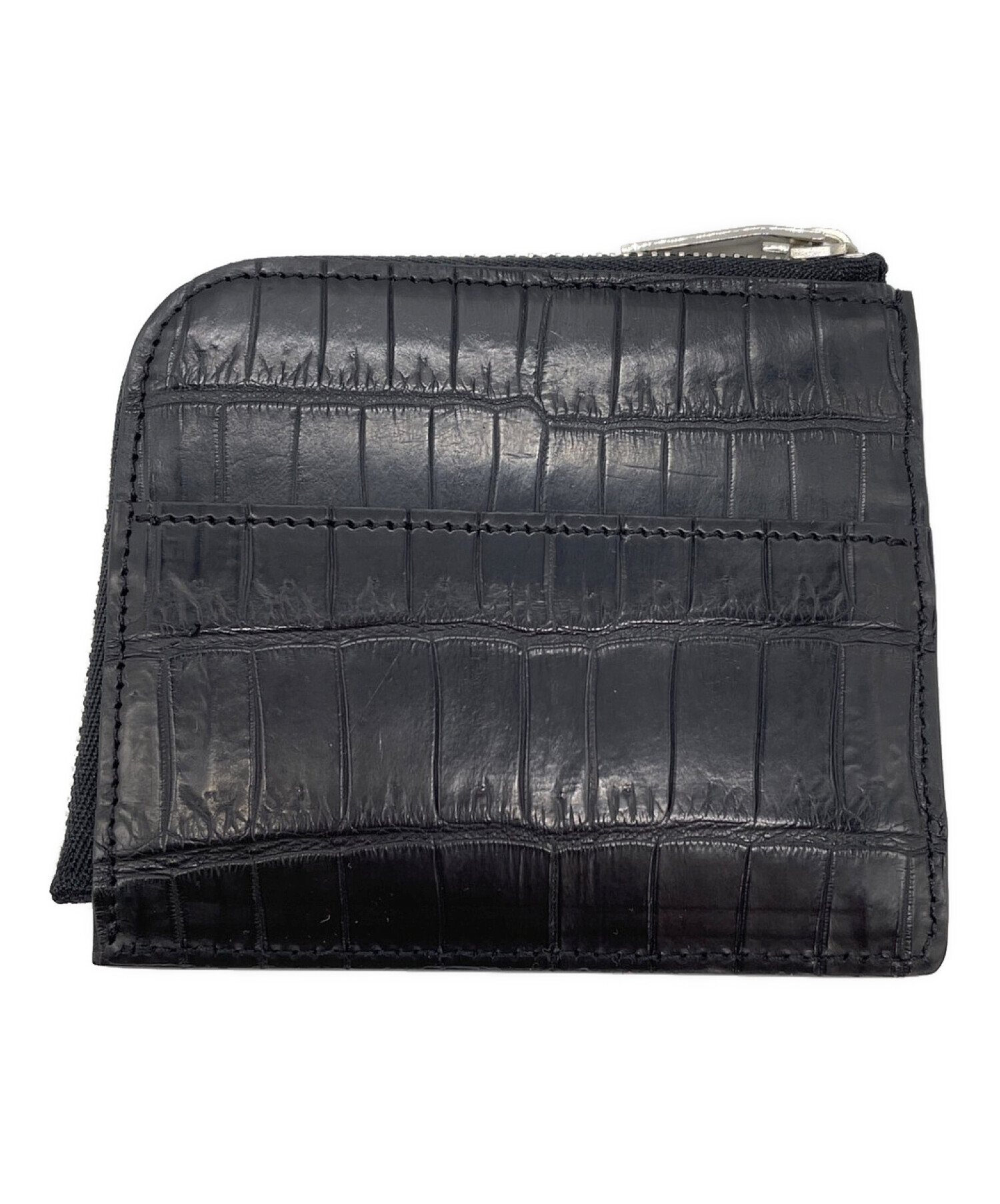 中古・古着通販】THE SOLE (ザ ソール) クロコダイル L字ジップ