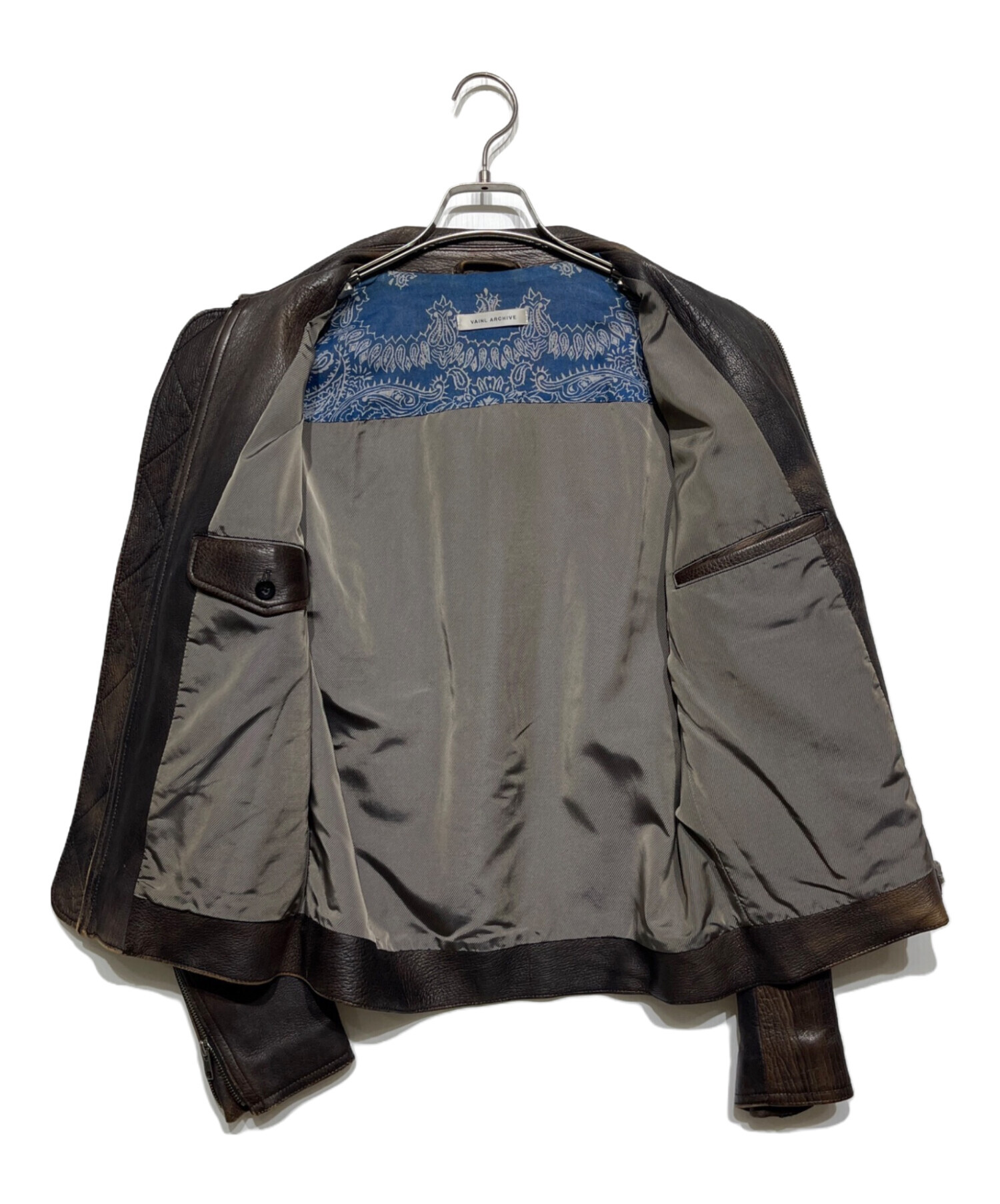 VAINL ARCHIVE/ヴァイナルアーカイブ レザージャケット ライダース