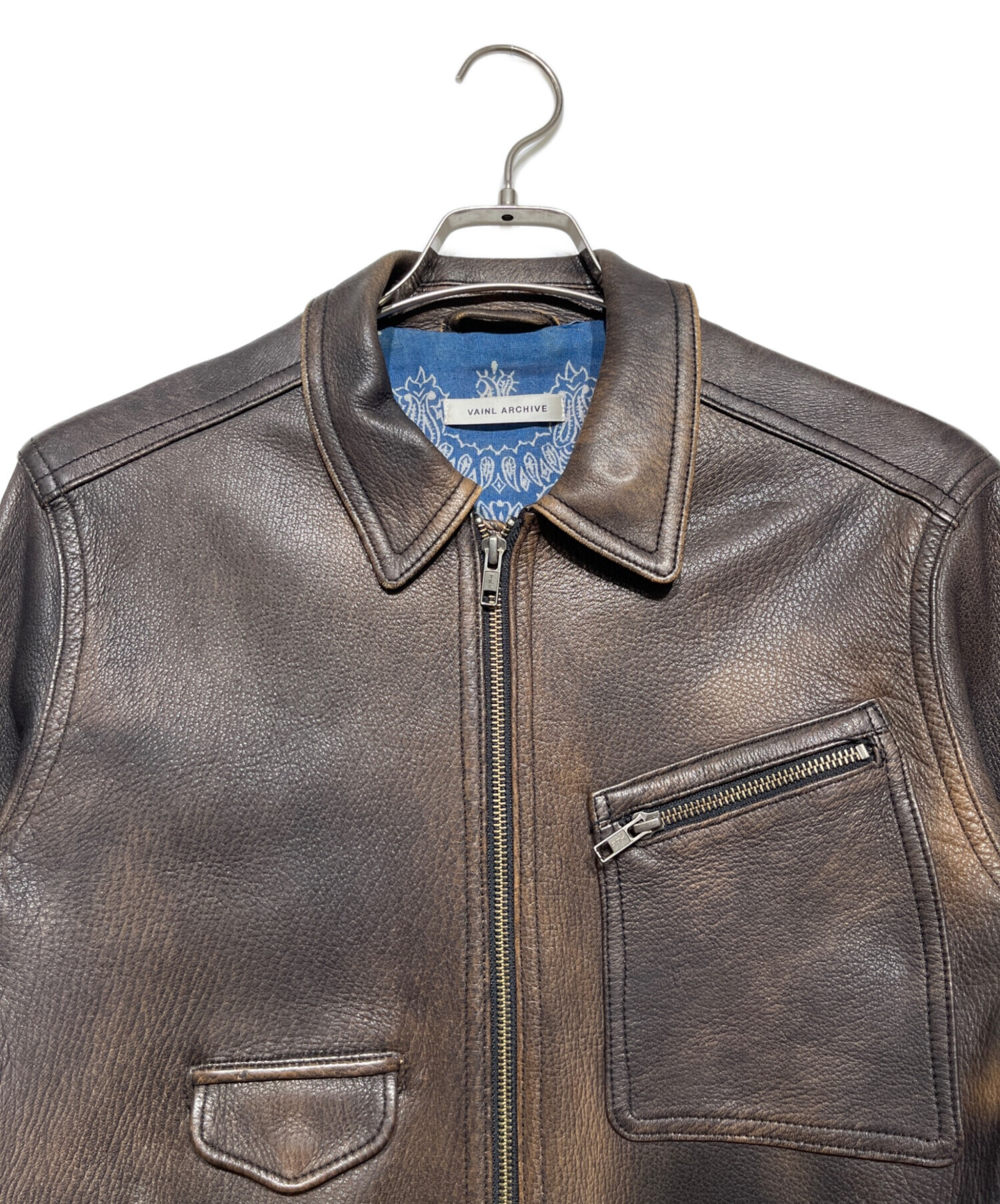 VAINL ARCHIVE/ヴァイナルアーカイブ レザージャケット ライダース