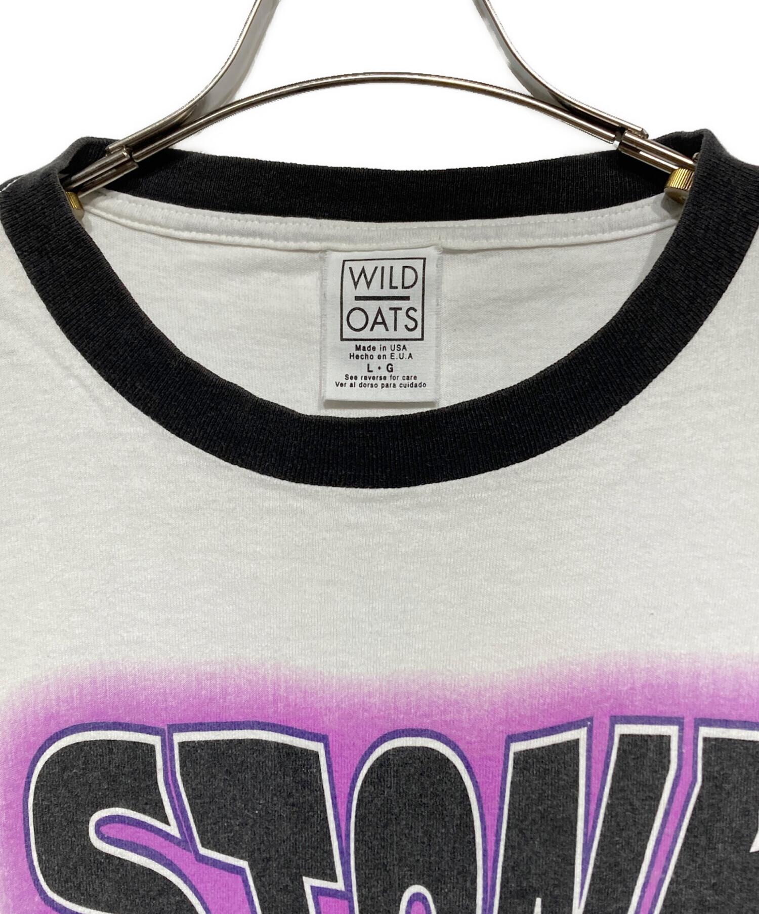 中古・古着通販】WILD OATS (ワイルド オーツ) リンガーTシャツ