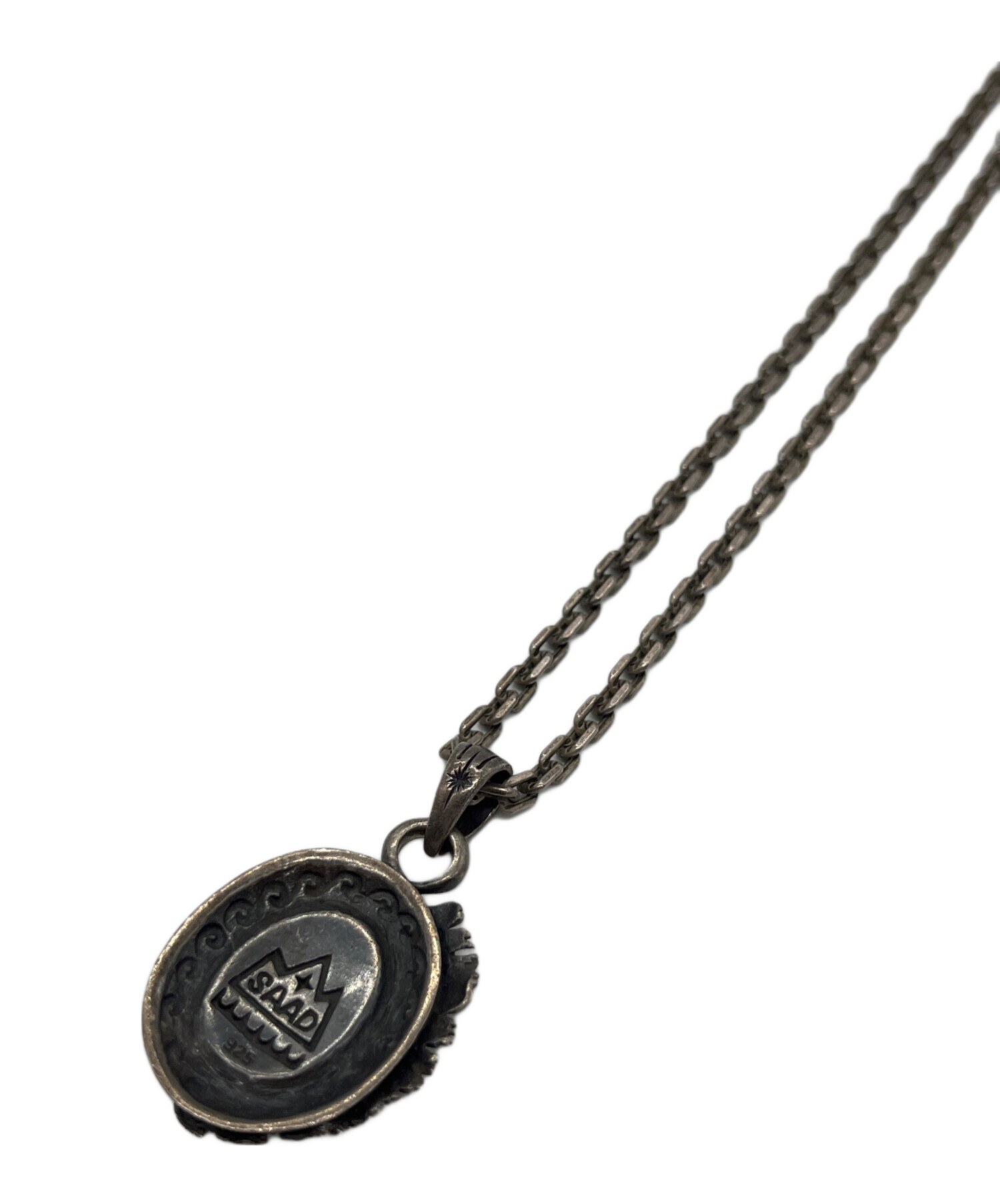 中古・古着通販】saad (サード) ブロンズフェザーネックレス｜ブランド