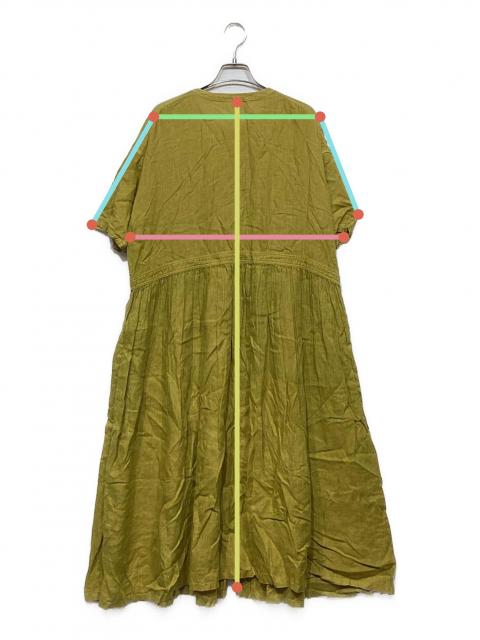 中古・古着通販】nest Robe (ネストローブ) リネンギャザーワンピース