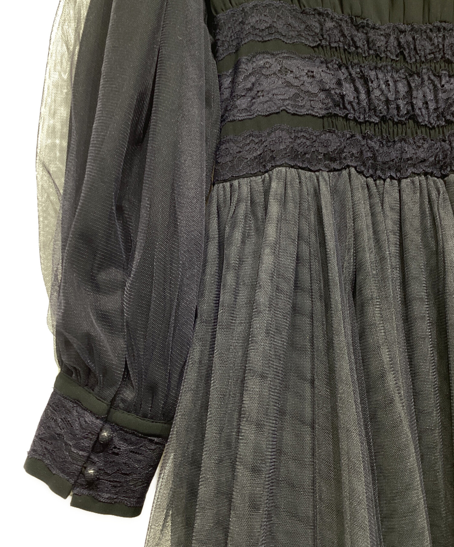 Belle vintage Grimm ワンピース　レース　チュール　シフォン LA BELLE ETUDE（ラベルエチュード）の「Grimm（ドレス）」 - WEAR