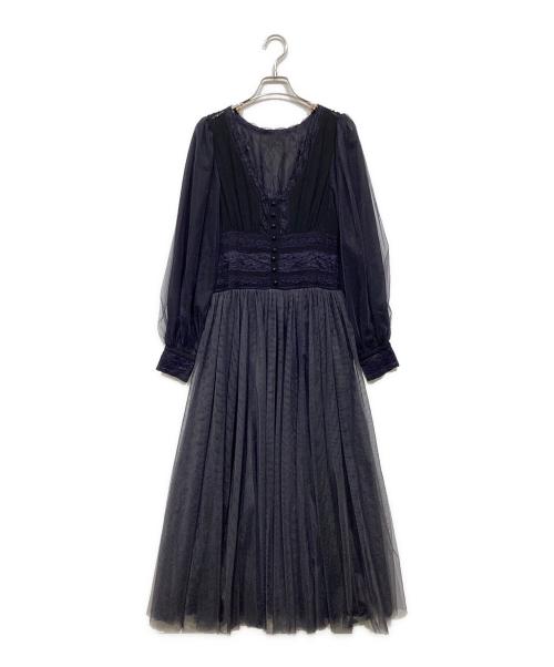 Belle vintage Grimm ワンピース　レース　チュール　シフォン 中古・古着通販】Belle vintage (ベル ヴィンテージ) チュールレース
