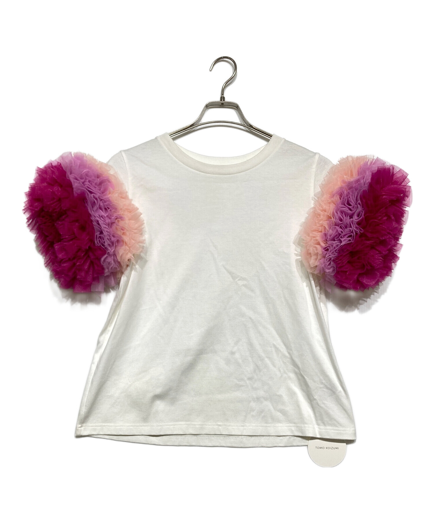 トモコイズミtomo koizumiラッフルtシャツ半袖 2025年最新】TOMO