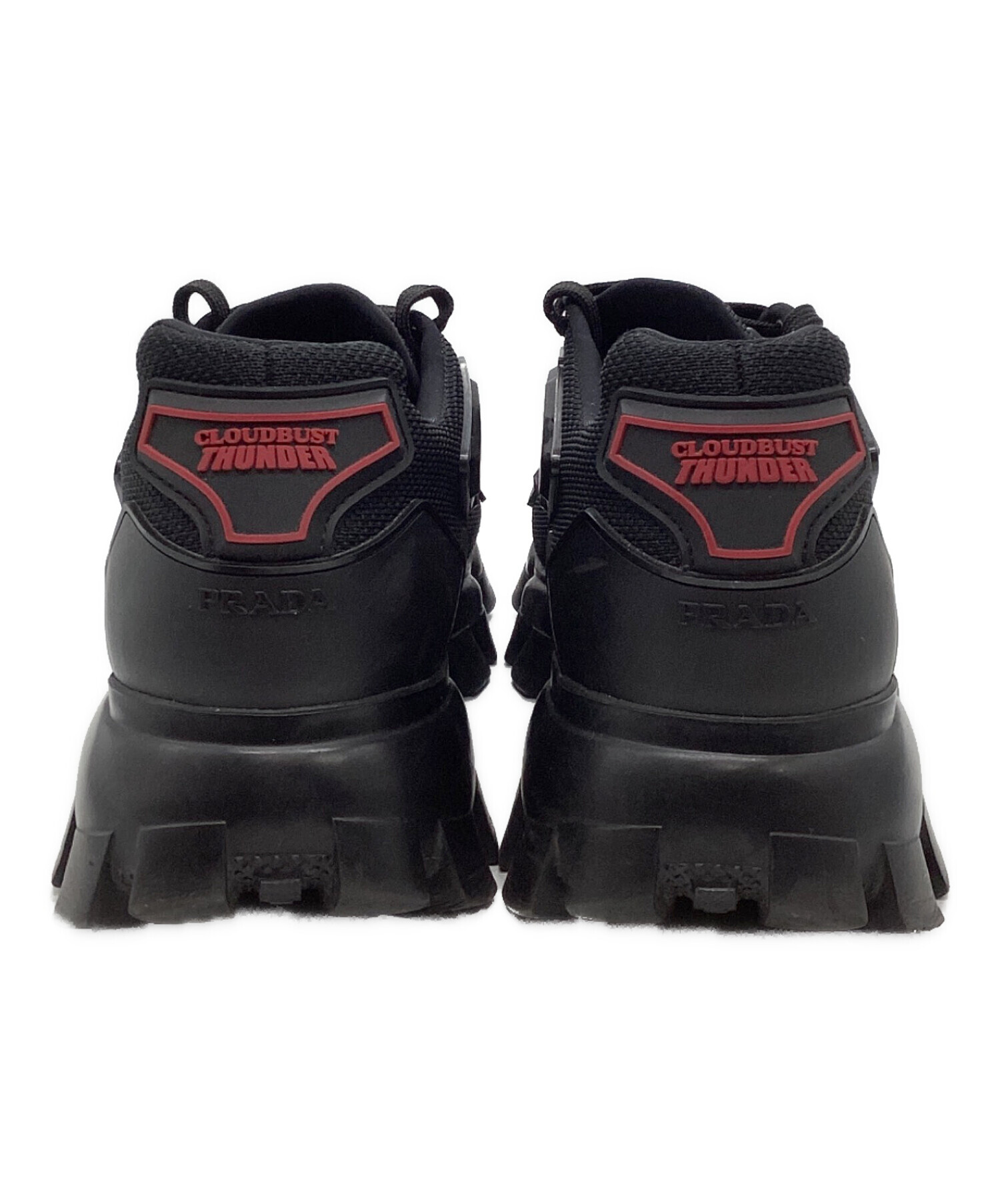 中古・古着通販】PRADA (プラダ) CLOUDBUST THUNDER ブラック サイズ:6