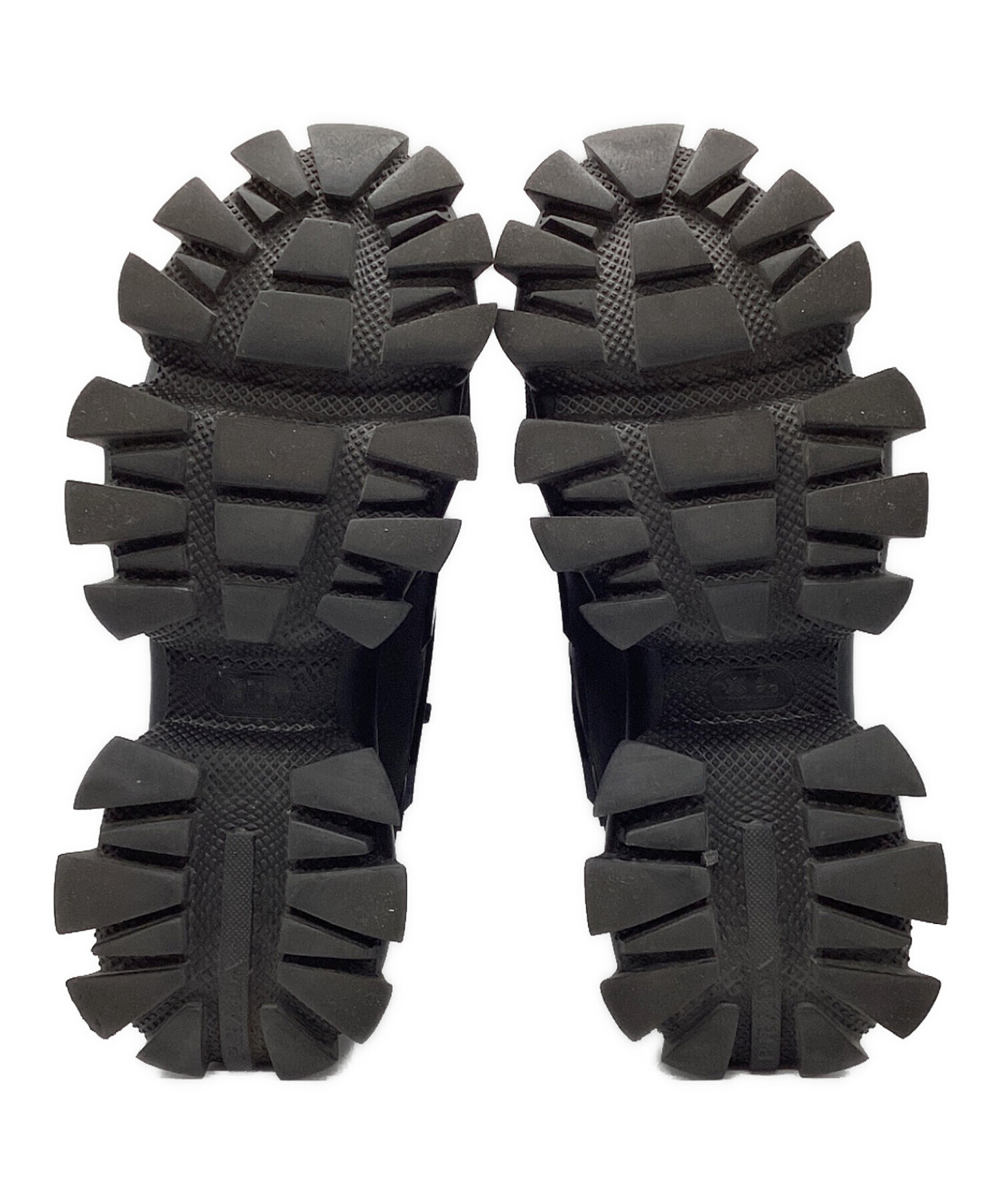 PRADAプラダCLOUDBUST THUNDER サンダル 黒 サイズ8 高価ファッション - PRADAプラダCLOUDBUST THUNDER サンダル 黒 サイズ8